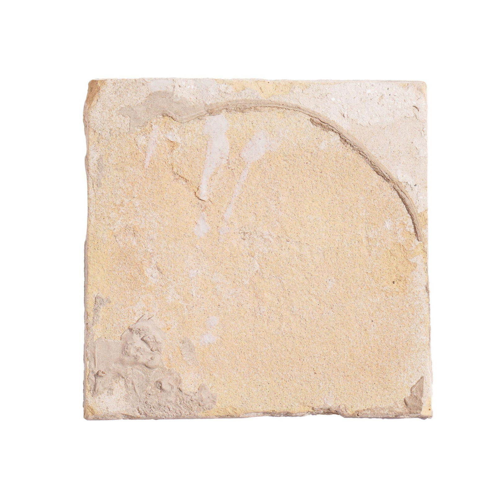 Pair of Mulberry Faience Tiles of Sailing Vessels, C. 1700's - 8