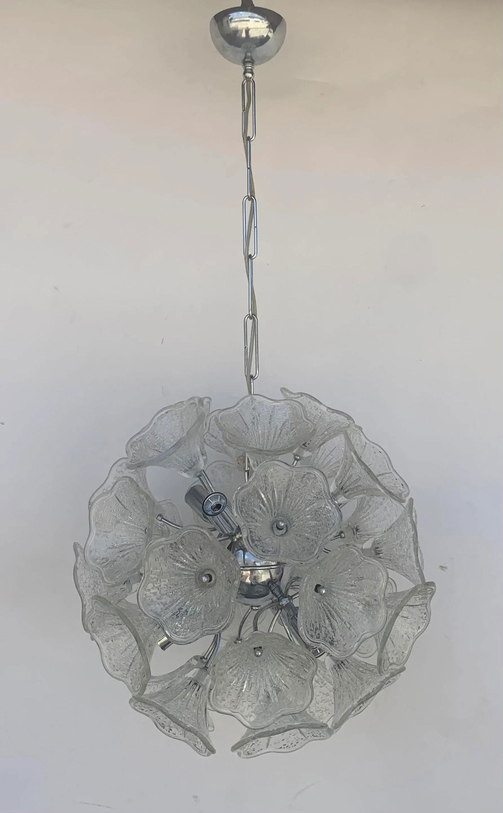 Mid-Century Italian Venini Chandelier - 3