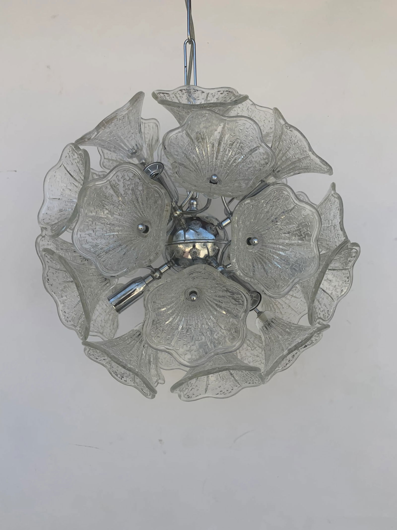 Mid-Century Italian Venini Chandelier - 5