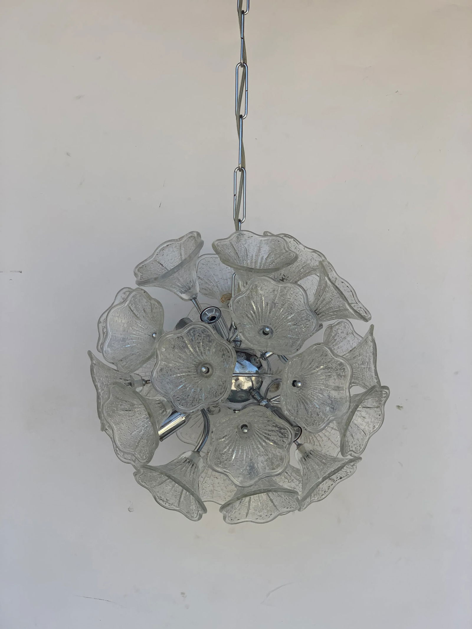 Mid-Century Italian Venini Chandelier - 6
