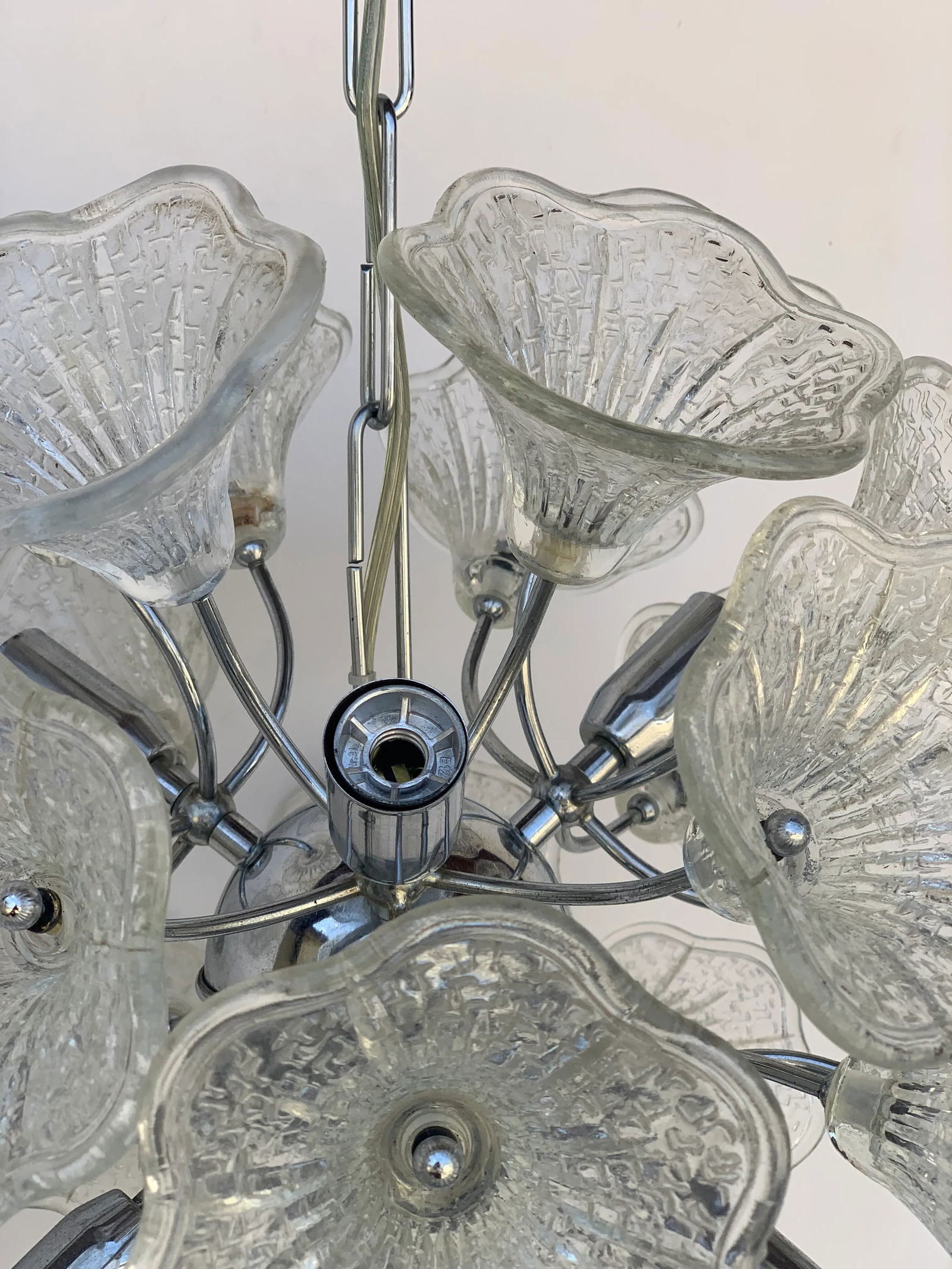 Mid-Century Italian Venini Chandelier - 8