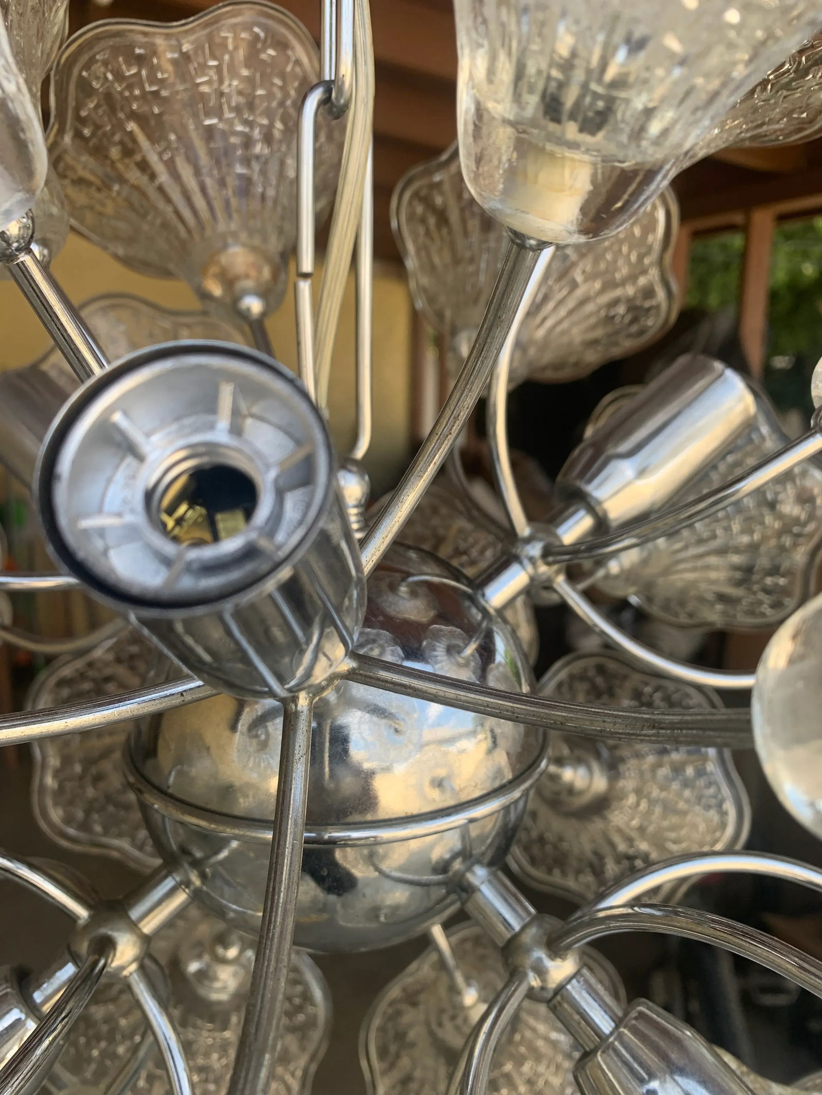 Mid-Century Italian Venini Chandelier - 9