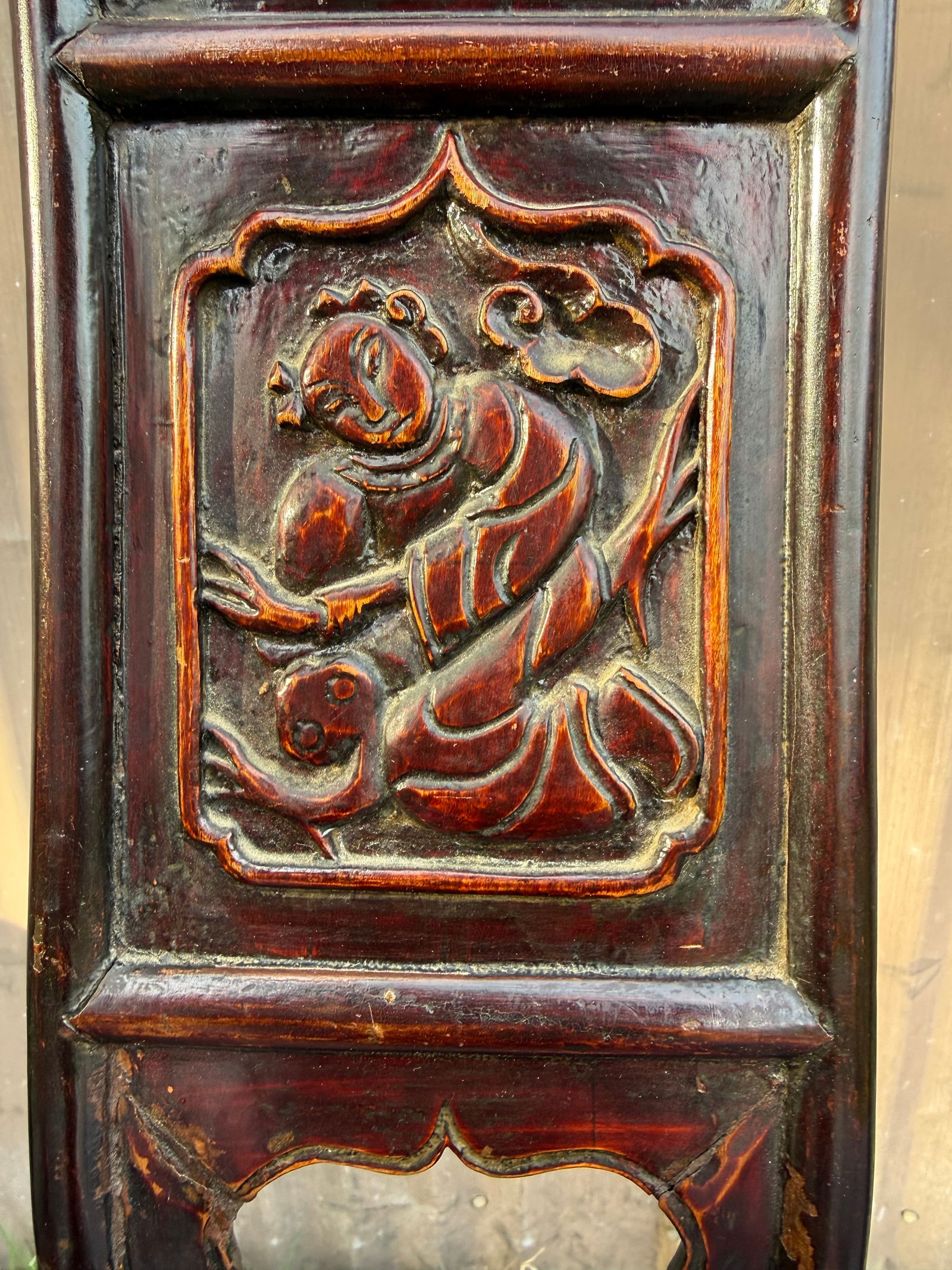 Antique High Back Official's "Hat" Chair - Qing Dynasty - 2