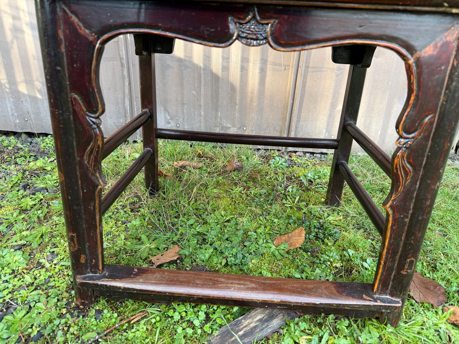 Antique High Back Official's "Hat" Chair - Qing Dynasty - 4