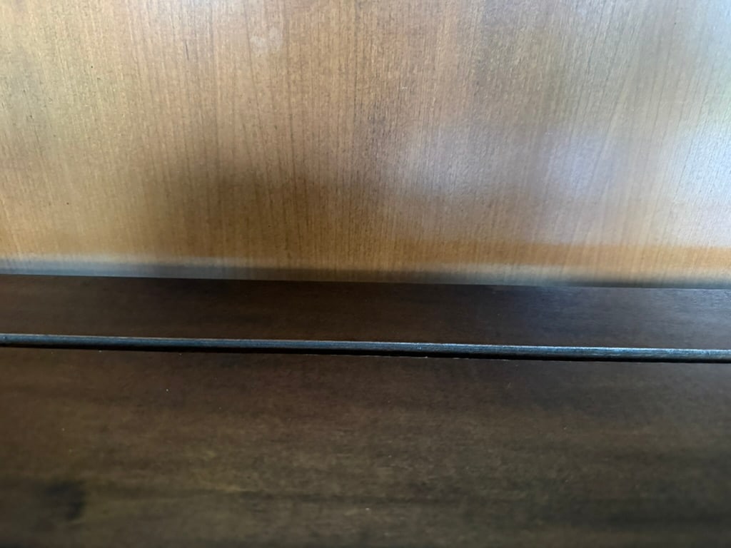 1960's China Cabinet Fruitwood Italian Neoclassical in the Style of Bernhardt - 7