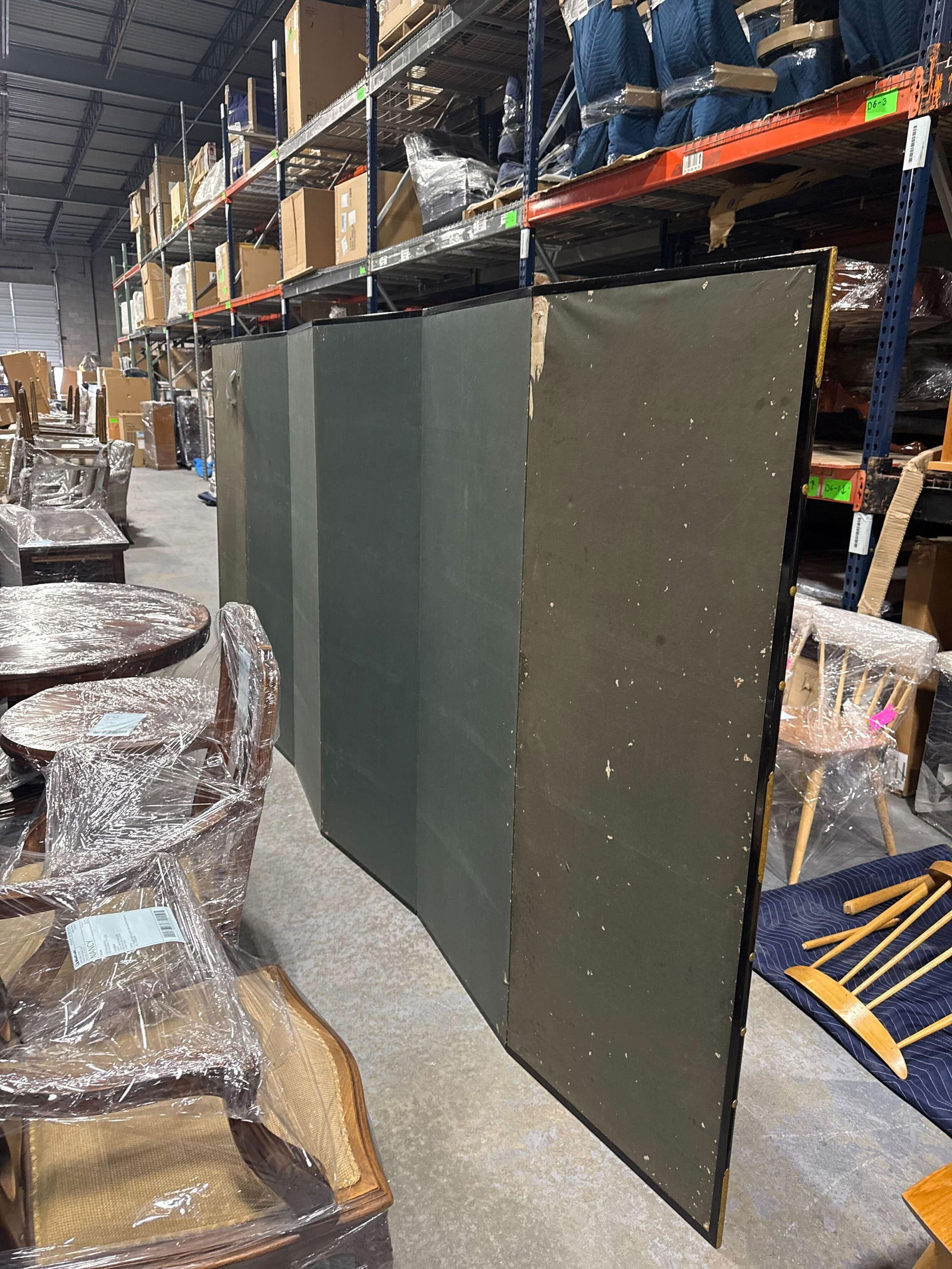 Fifty-Four Scenes from The Tale of Genji Six Panel Screens - a Pair - 17