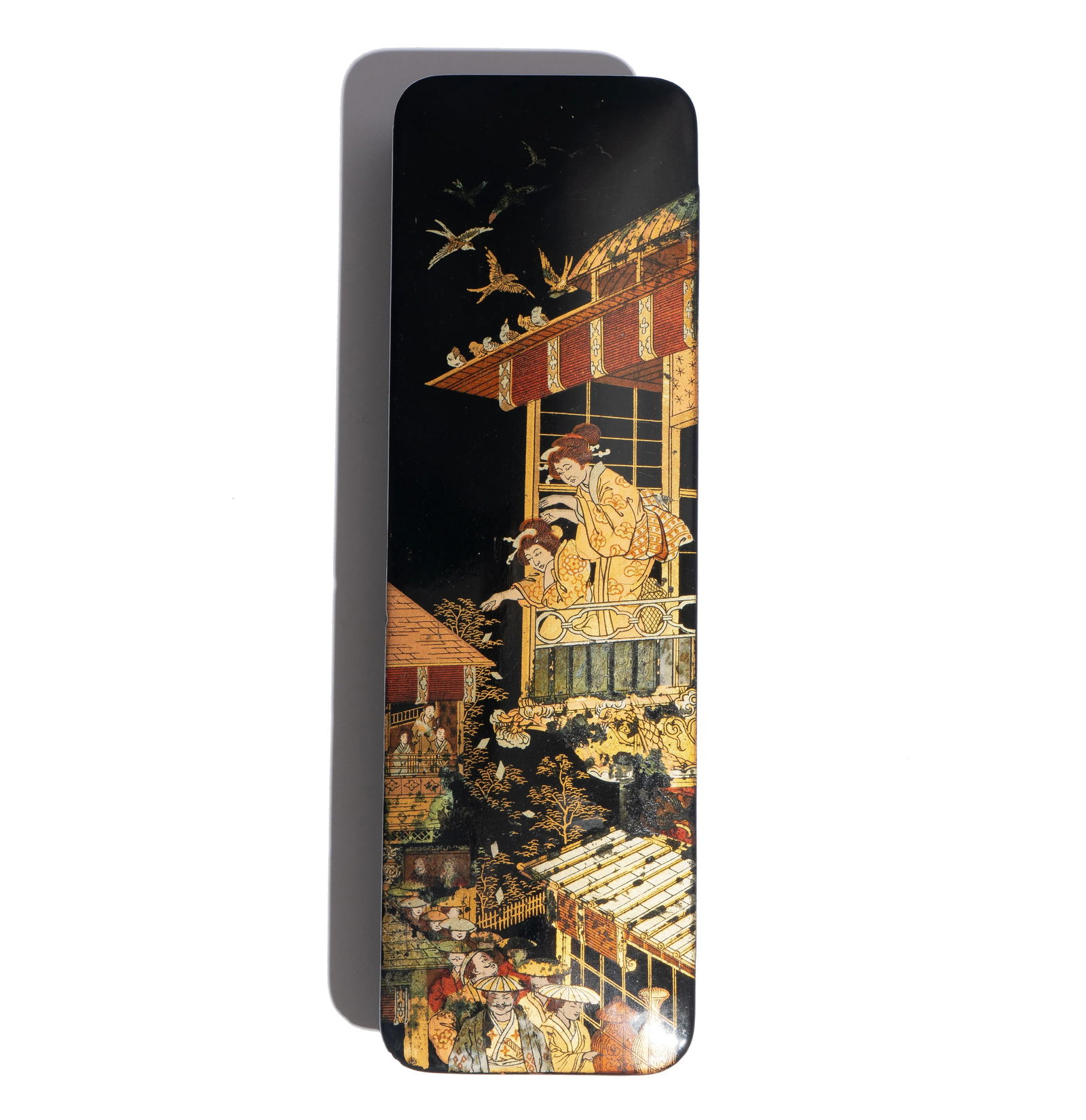 French Lacquer Glove Box in the Japanese Taste - 2