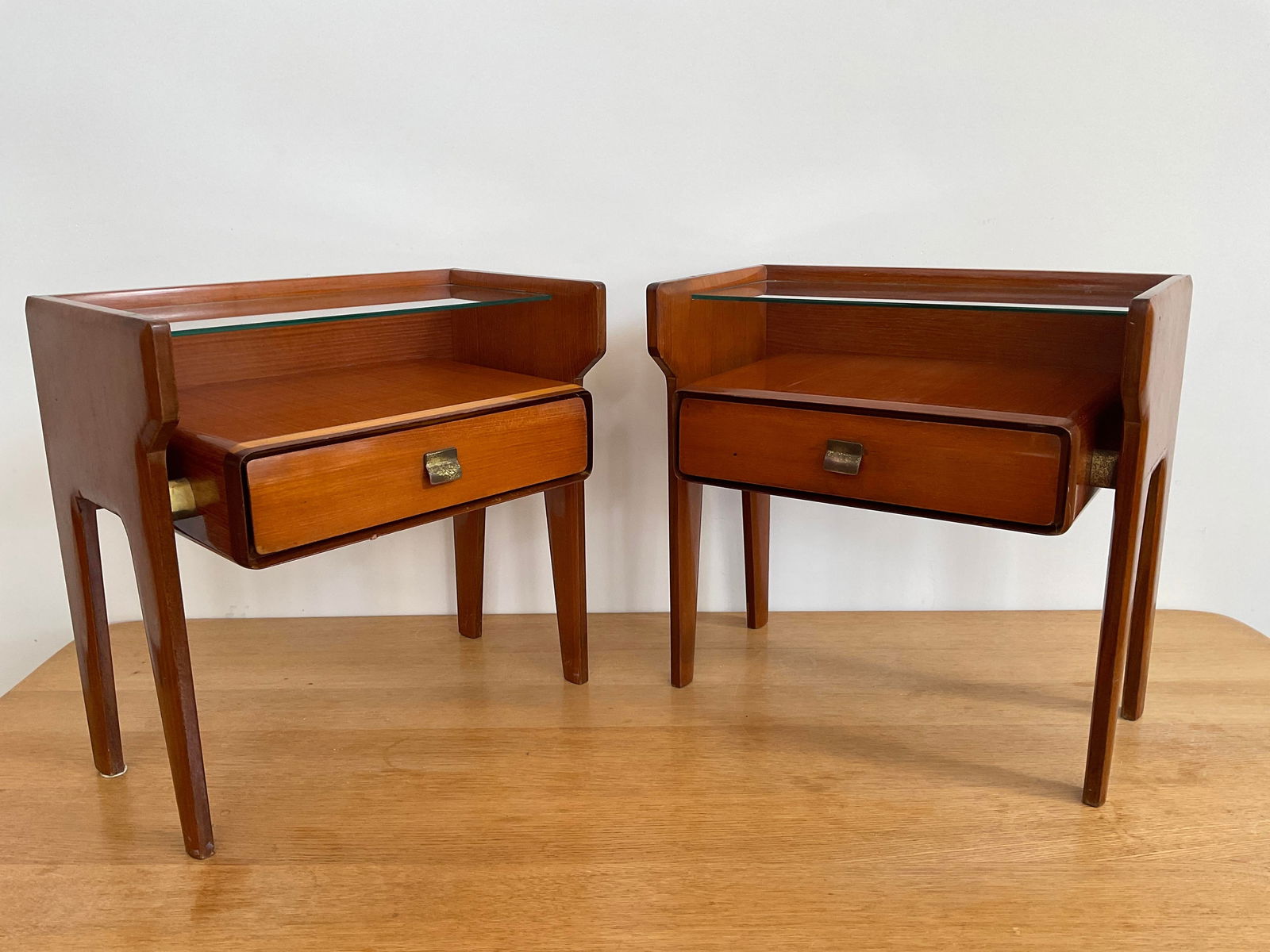 Vittorio Dassi 1950s Side Tables, a Pair - 3
