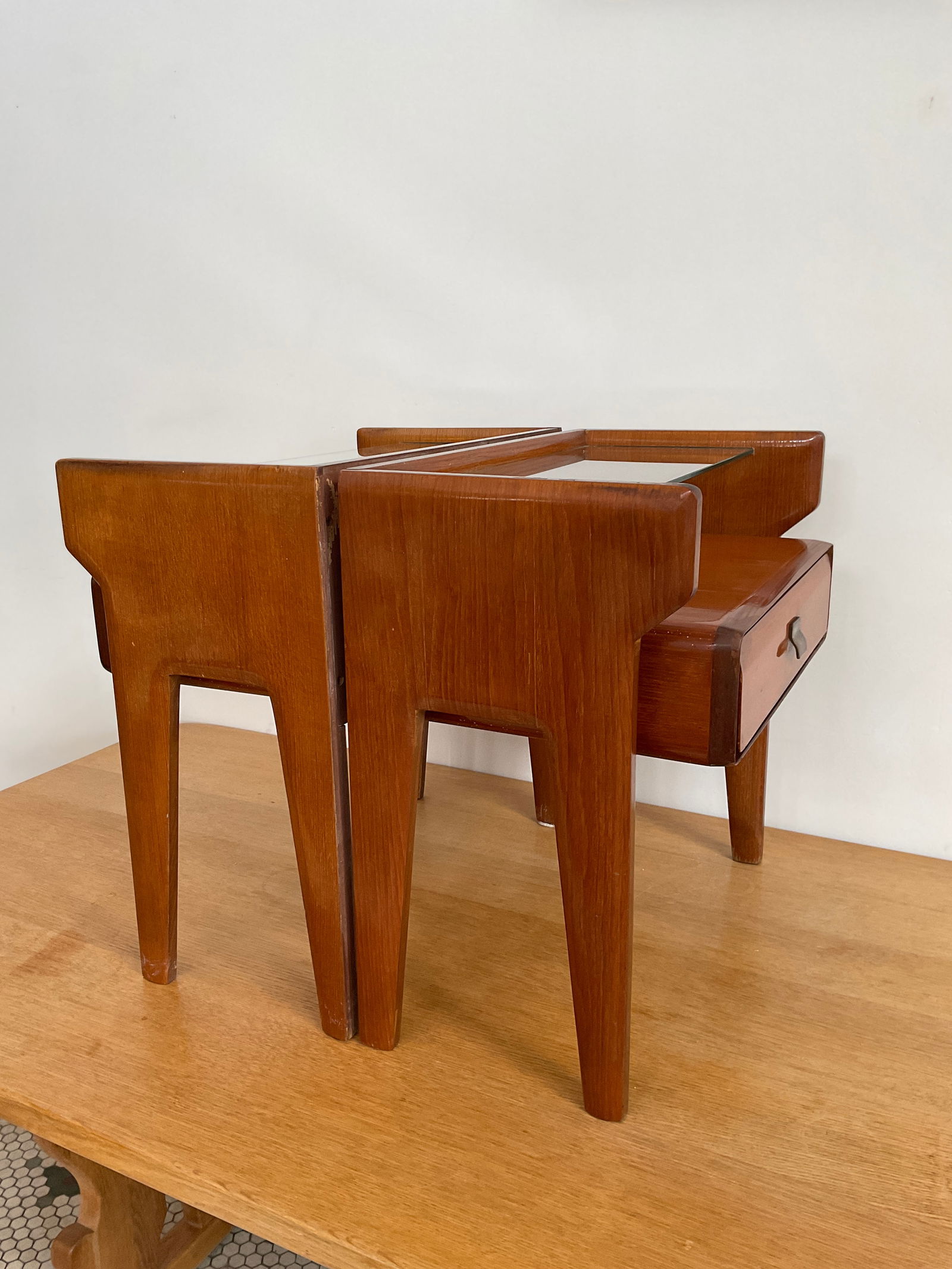 Vittorio Dassi 1950s Side Tables, a Pair - 6
