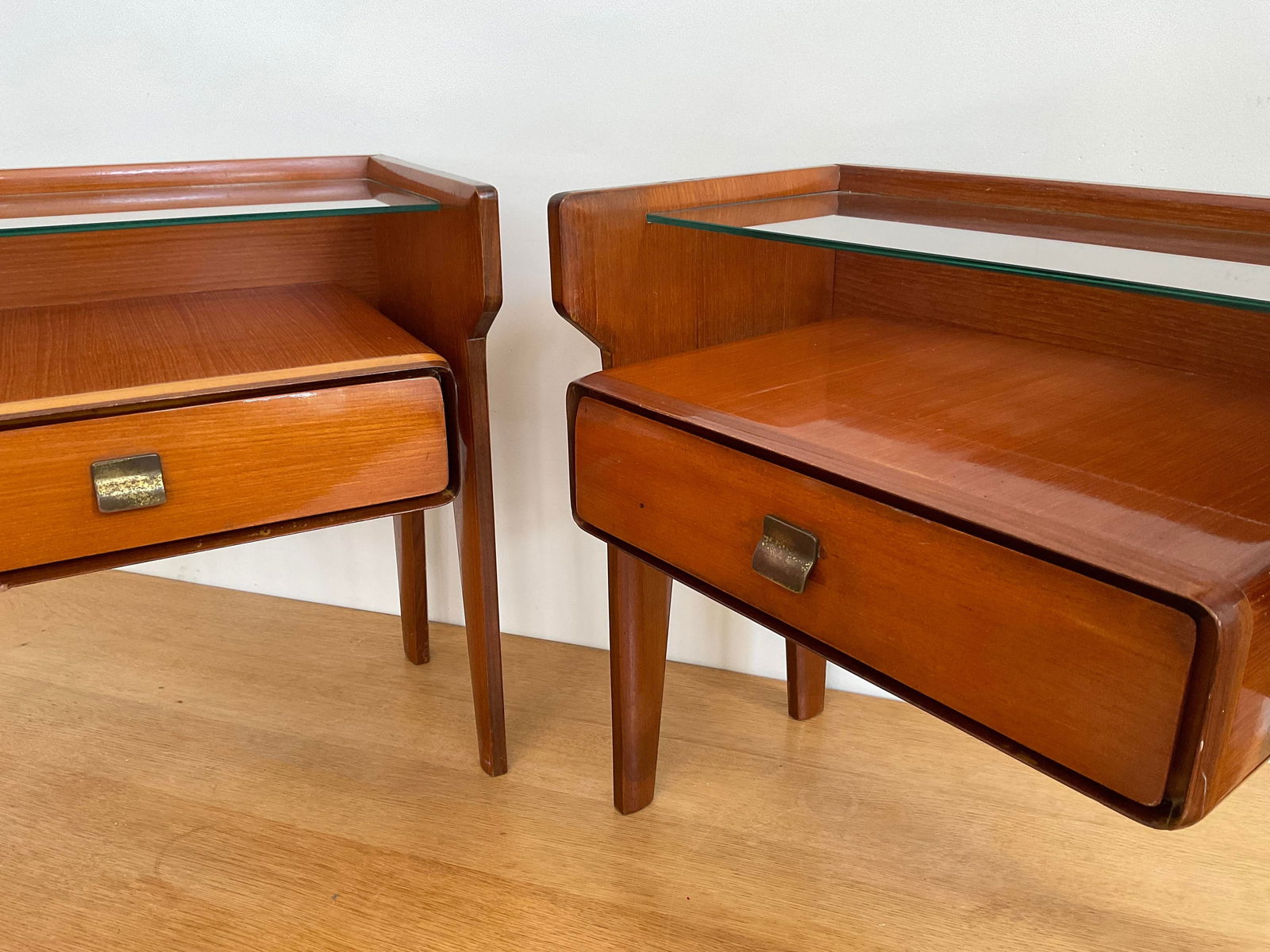 Vittorio Dassi 1950s Side Tables, a Pair - 7