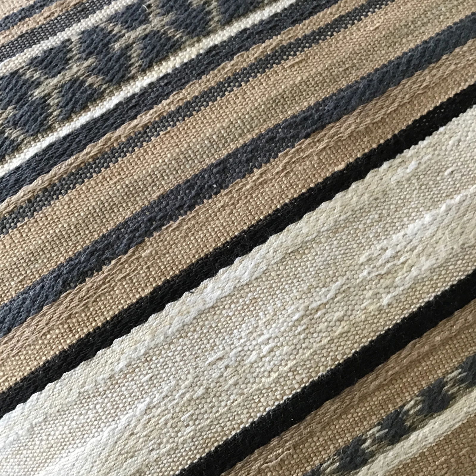 Serape Blanket 18" Pillows Kravet Couture Fabric Custom Made Contemporary Serape Blanket-Style Pillo - 7