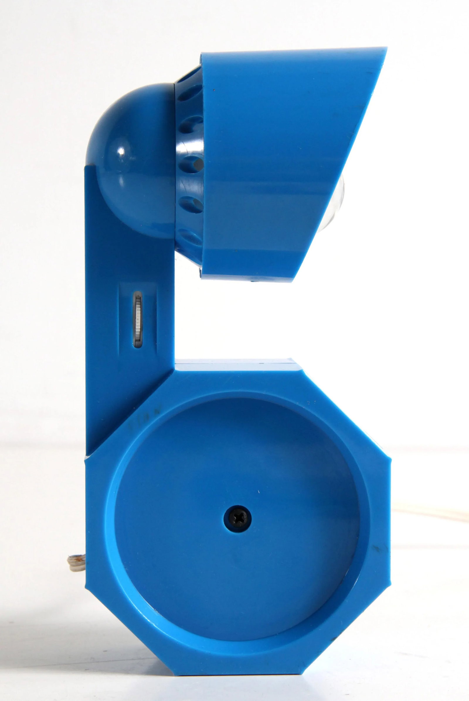 Vintage C.1970's Mid Century Modern Blue Light-Horse Lamp by Reiley Moustakas - 7