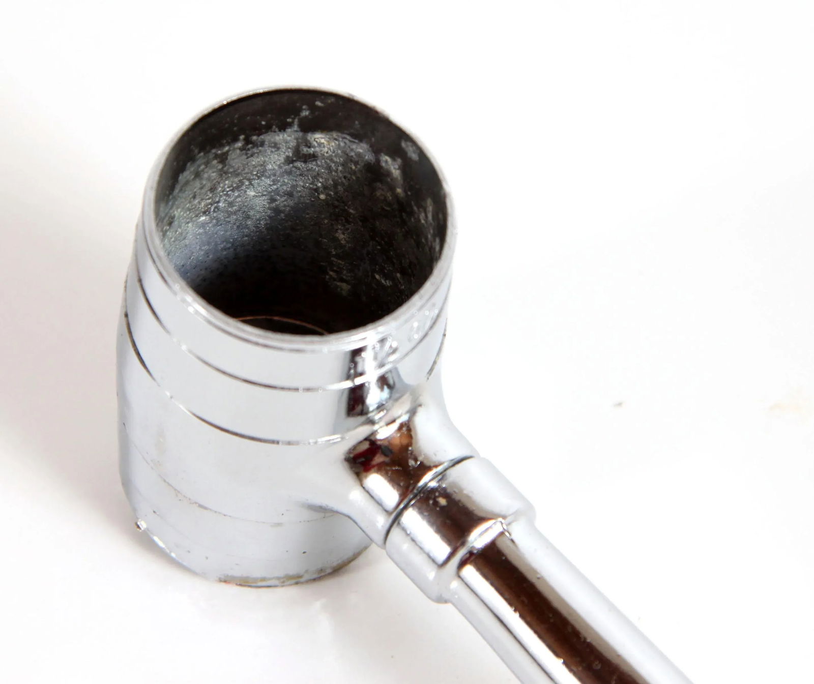 Vintage Mid Century Chrome Bar Jigger With Bottle Opener and Corkscrew - 7