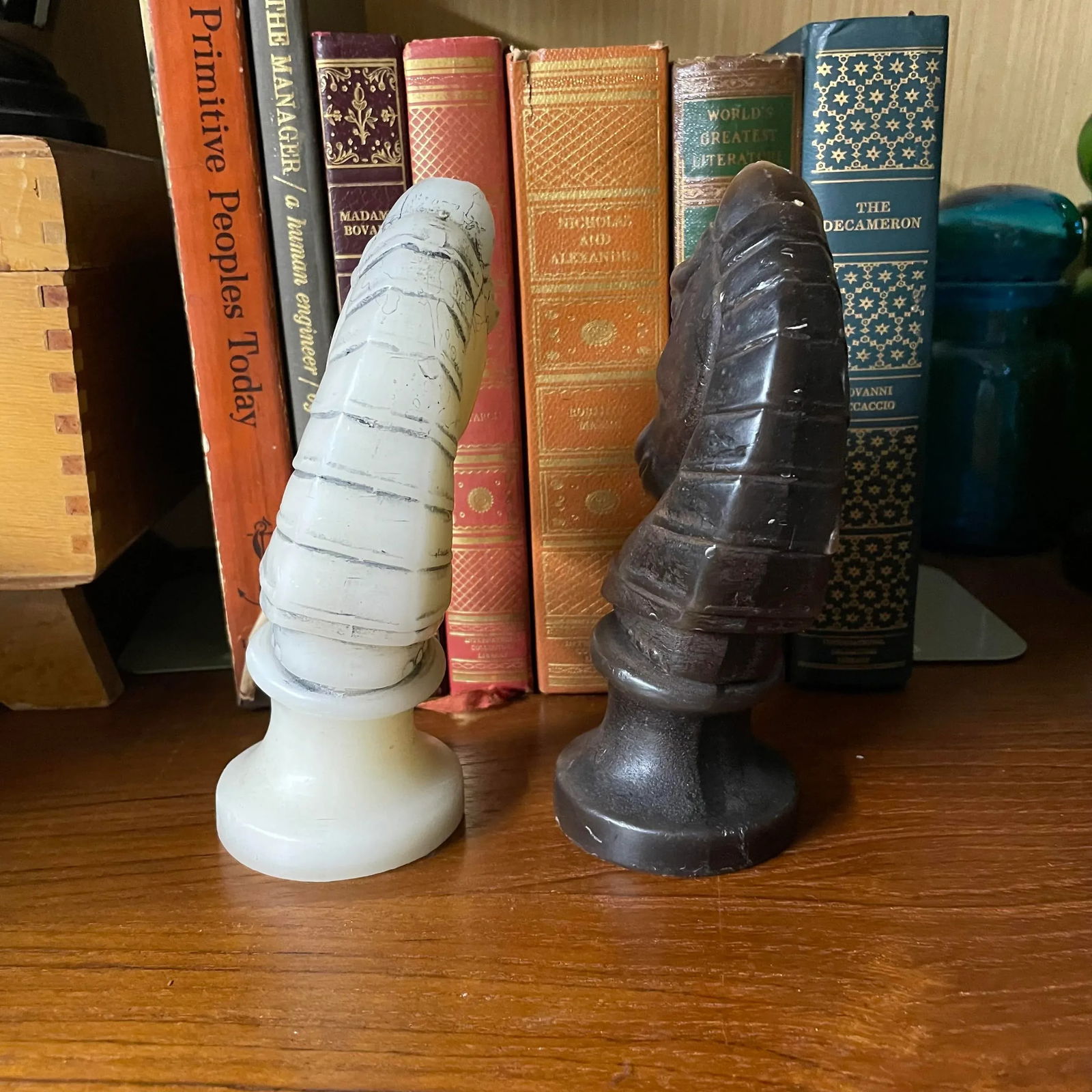 Lenox Horse Head Candles- a Pair - 4