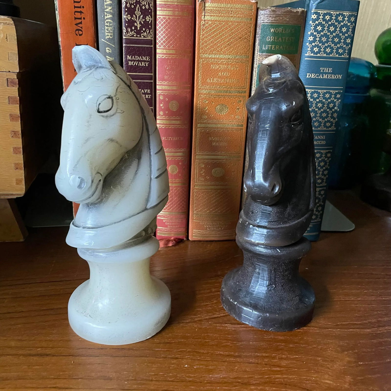 Lenox Horse Head Candles- a Pair - 5