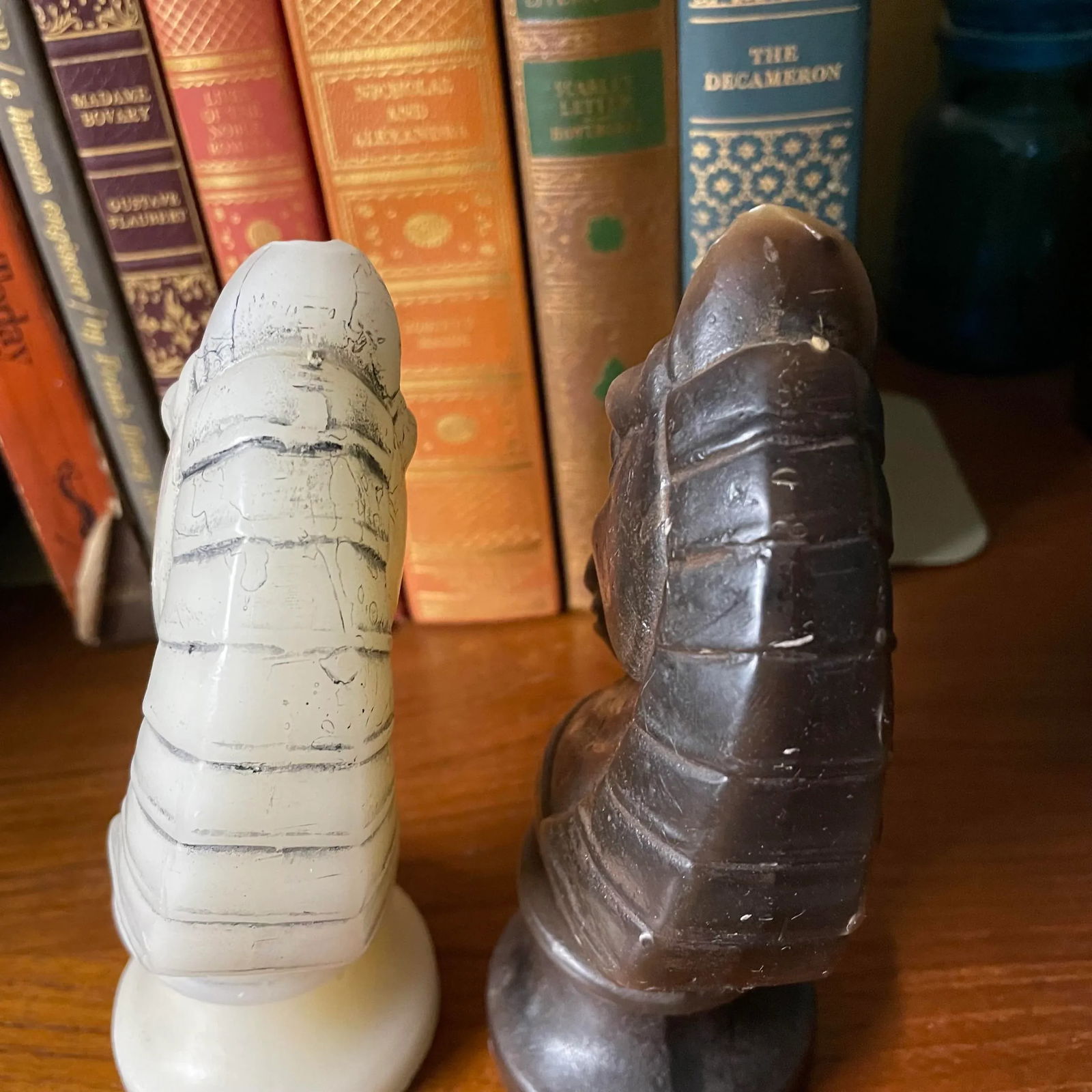 Lenox Horse Head Candles- a Pair - 7