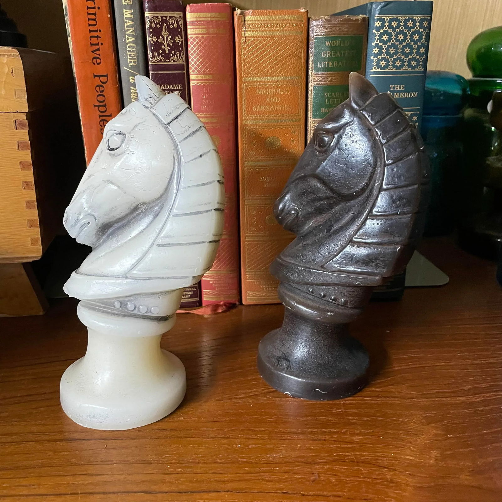 Lenox Horse Head Candles- a Pair - 8
