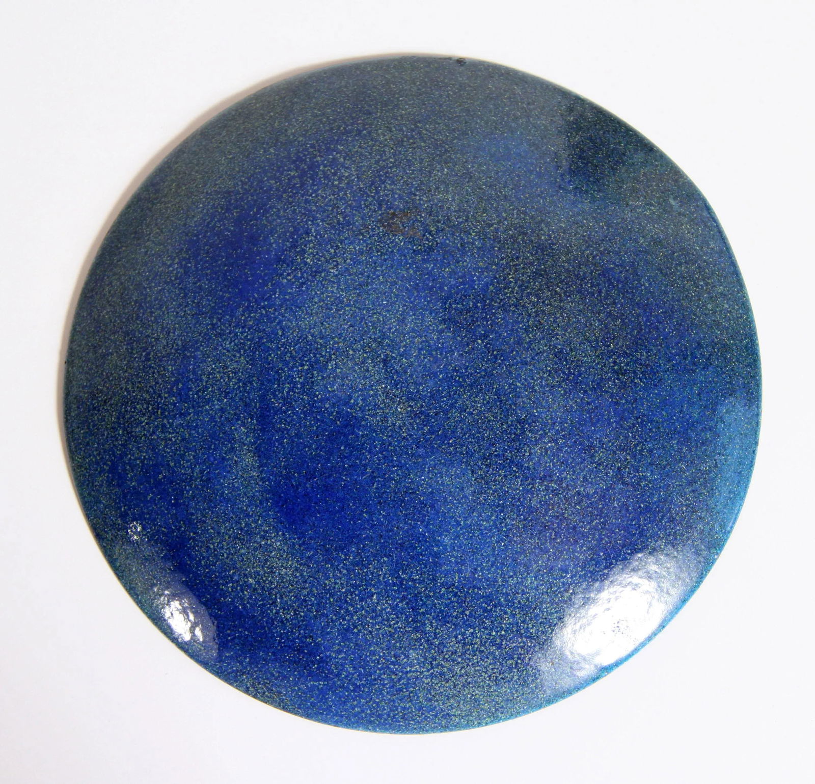 Mid Century Modern Enamel on Copper Mushroom Dish - 5