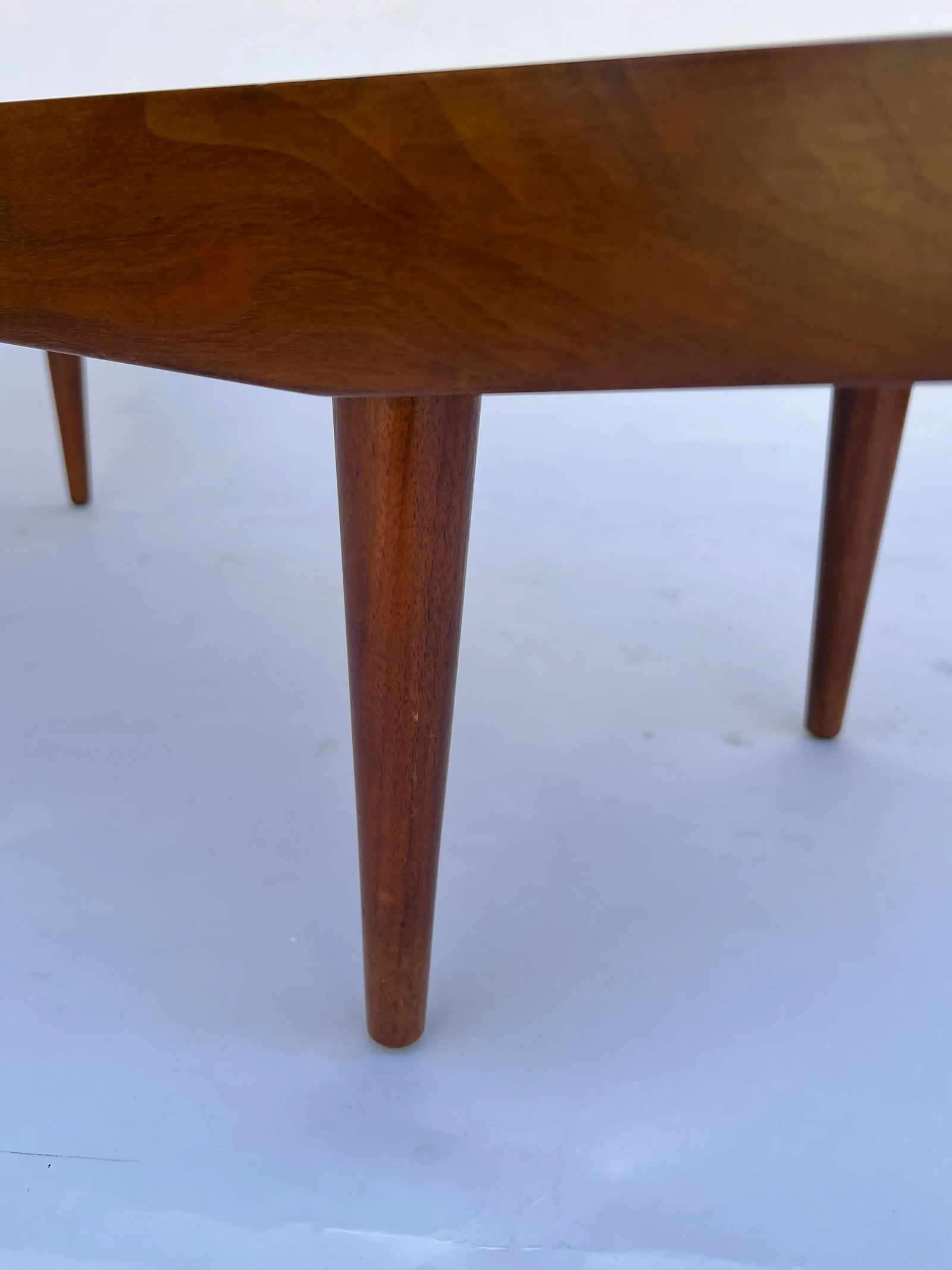 Attributed to Milo Baughman for Glenn of California Walnut Dowel Bench - 3