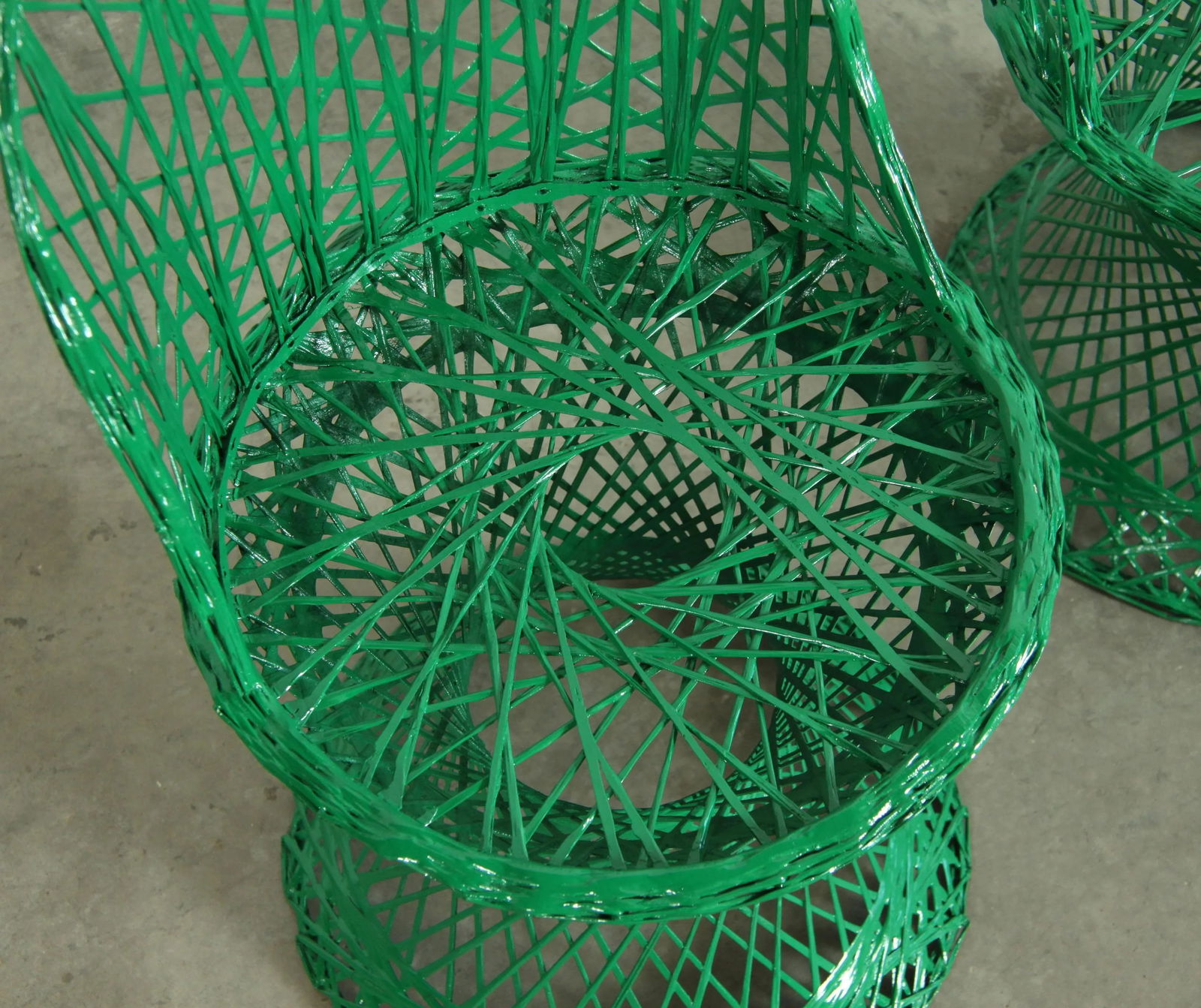 Vintage Mid Century Modern Russell Woodard Style Spun Fiberglass Childs Chairs - a Pair - 6