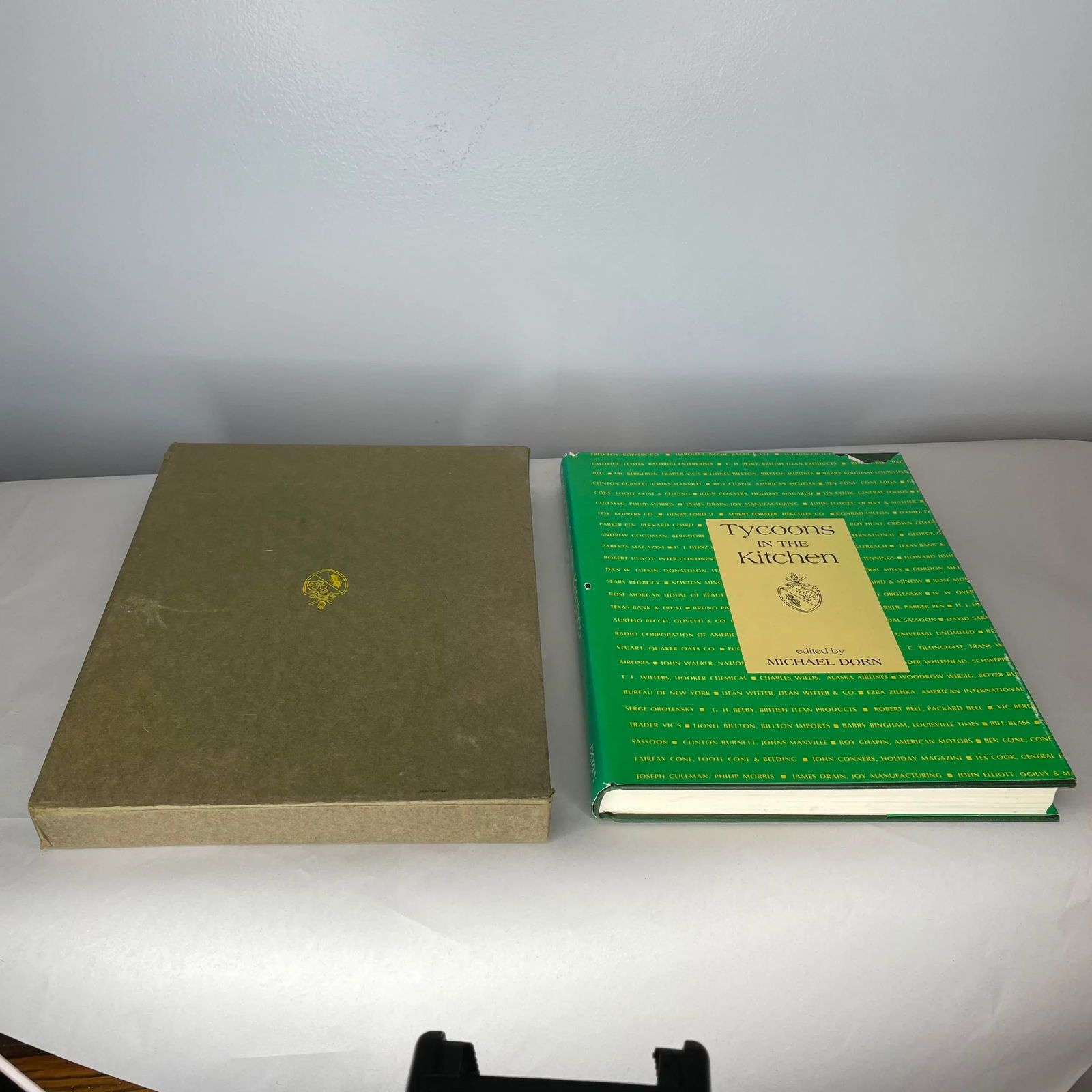 1968 "Tycoons in the Kitchen" by Michael Dorn First Edition Cookbook - 7