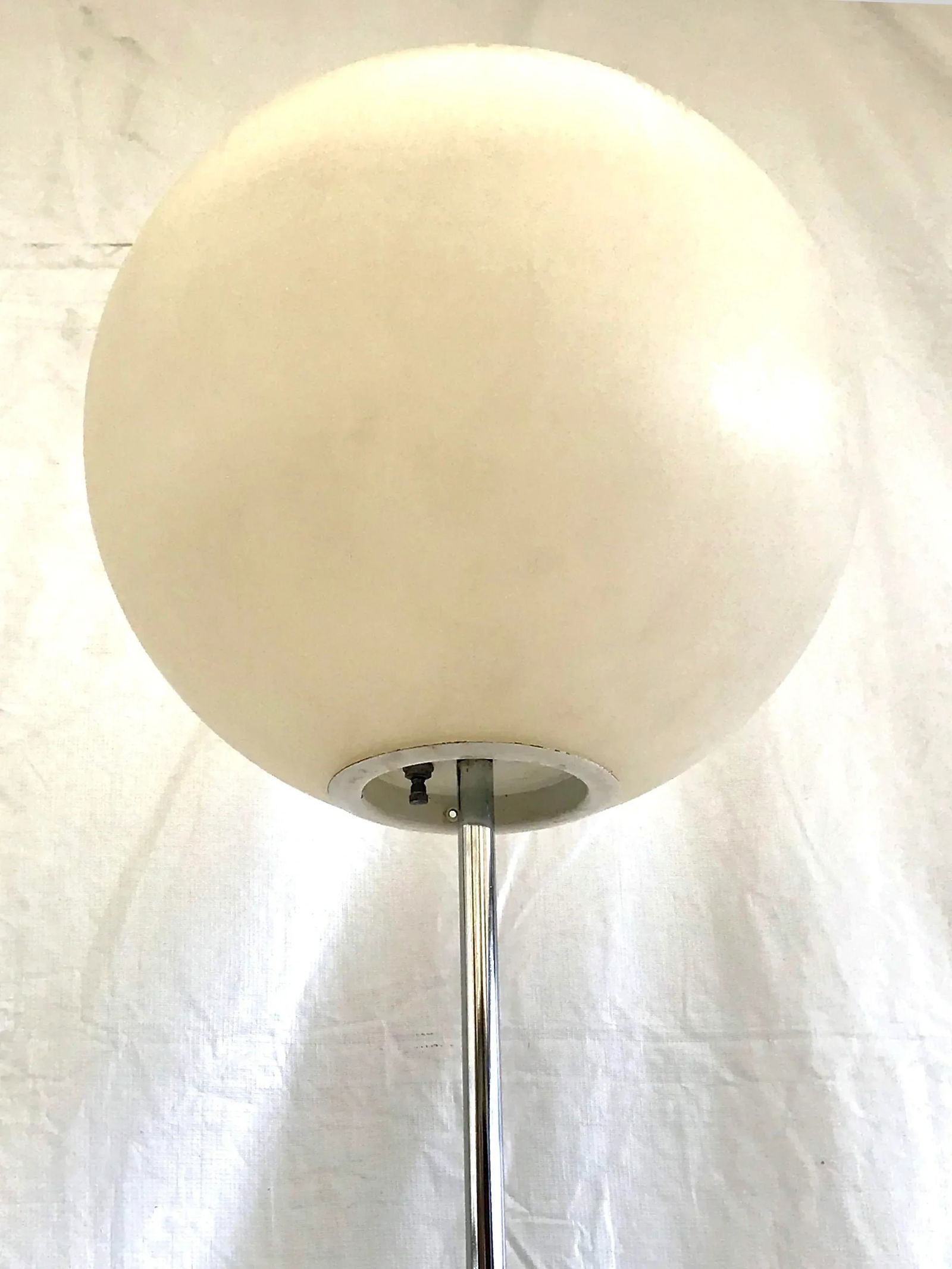 Mid Century Modern Vintage Neal Small for Sonneman Lollipop Globe Floor Lamp - 2