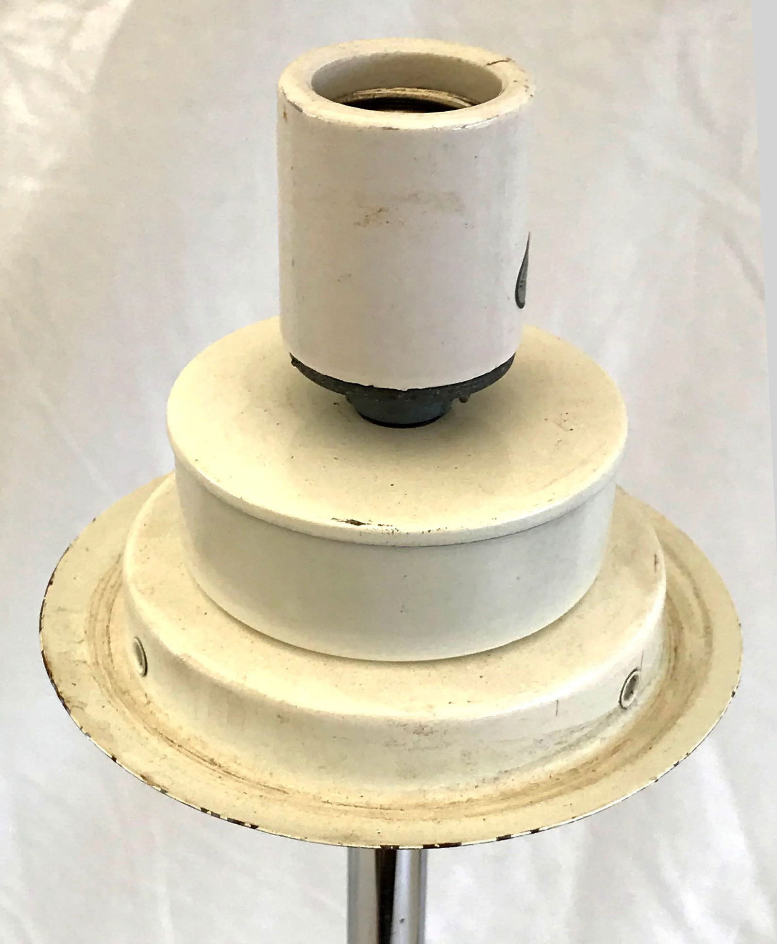 Mid Century Modern Vintage Neal Small for Sonneman Lollipop Globe Floor Lamp - 5