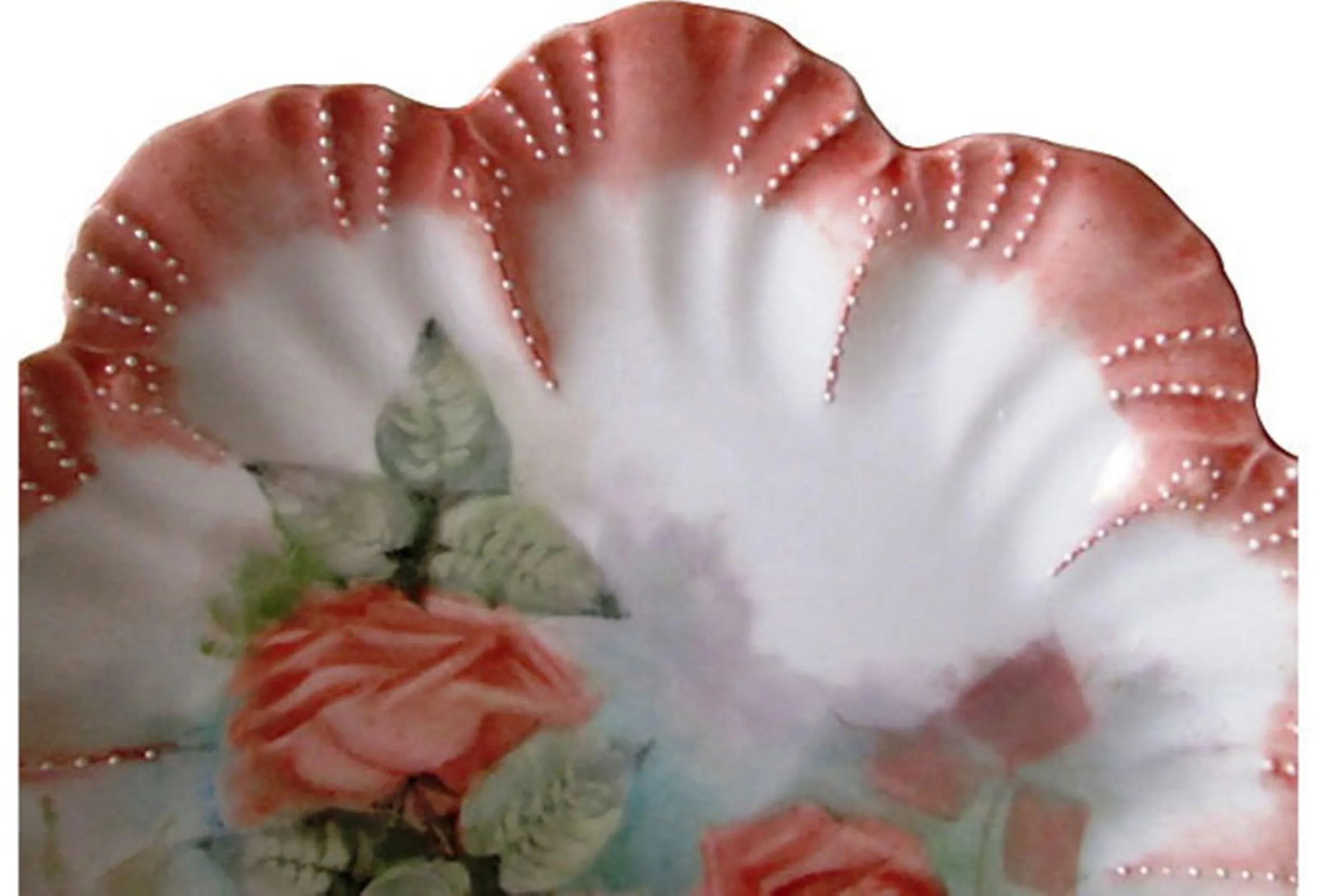 Mid-Century Blush Rose Spray Vanity Dish - 3