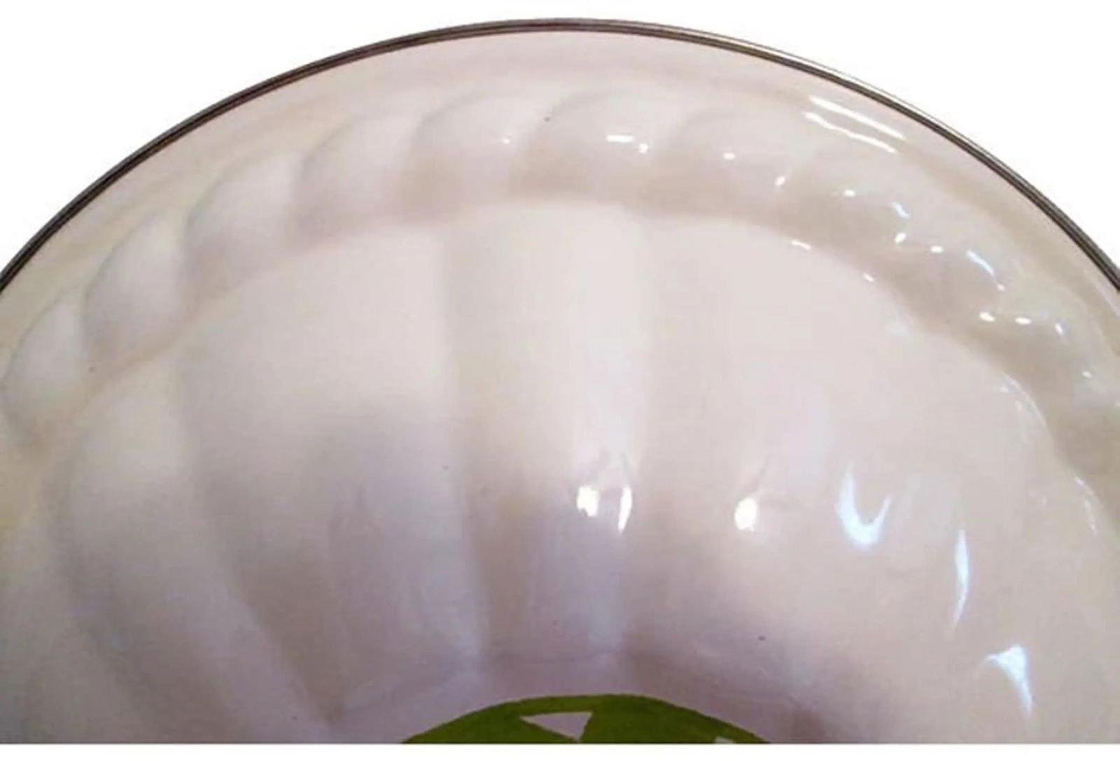 Vintage Glazed Enamel Fruit Design Mold - 2