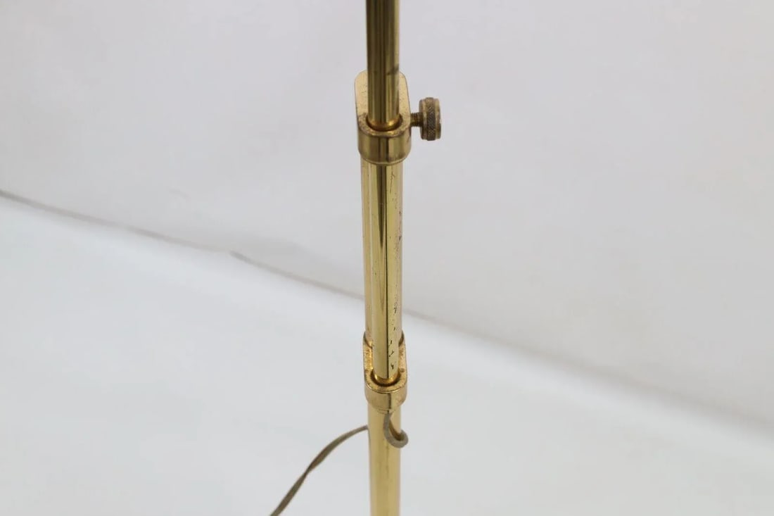 Vintage 70s Mid Century Modern Adjustable Pharmacy Reading Floor Lamp Light - 5