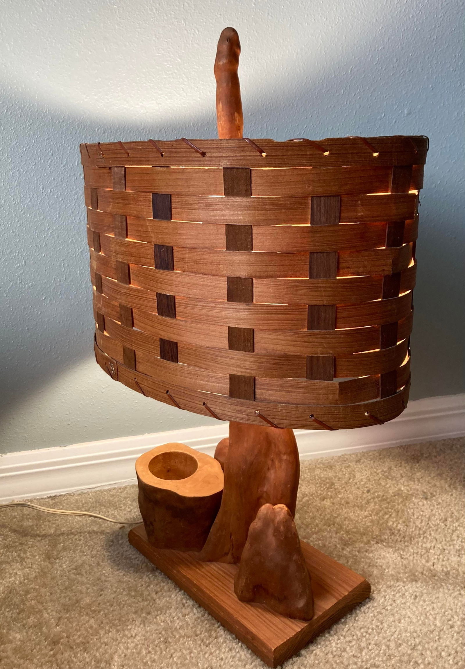 1950s Cypress Knees Lamp - 3