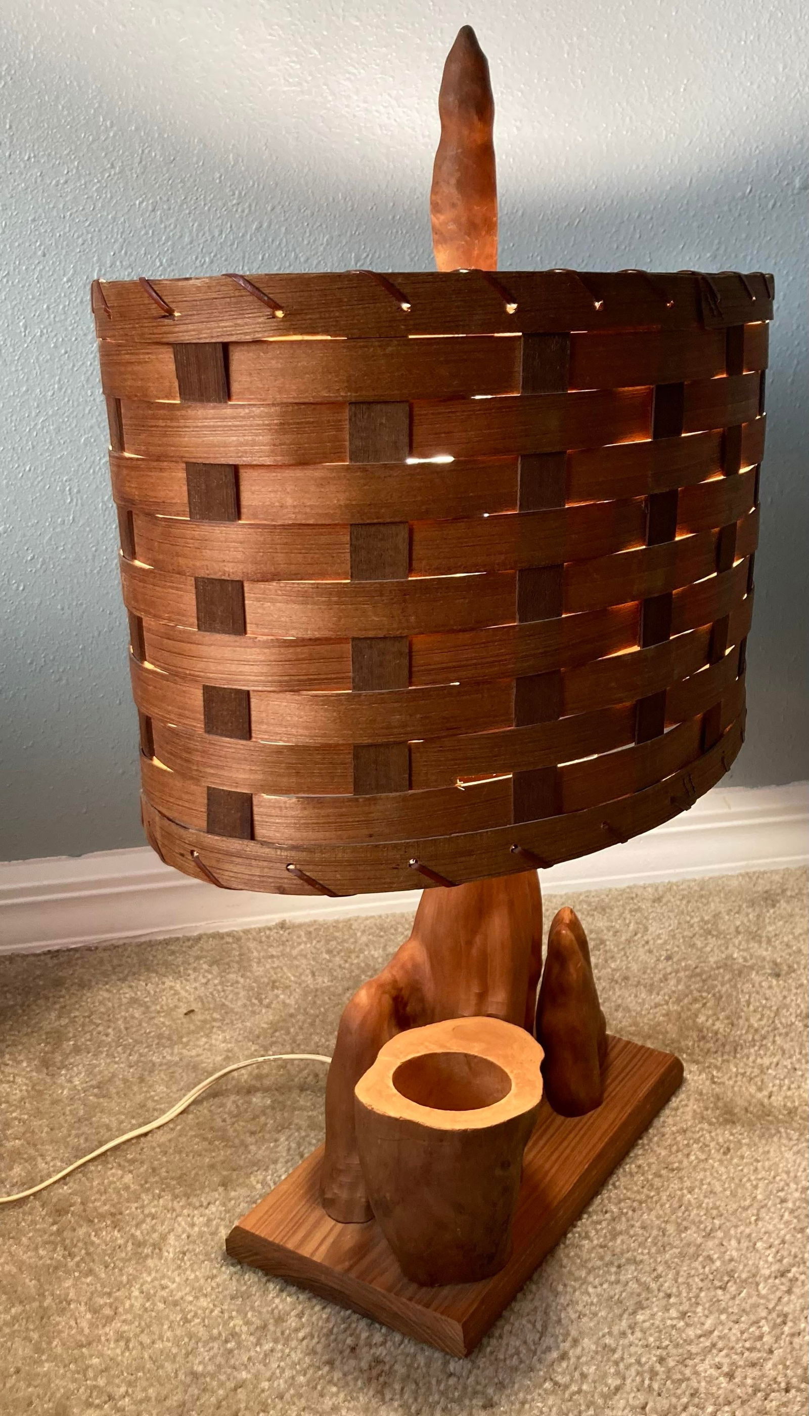 1950s Cypress Knees Lamp - 4