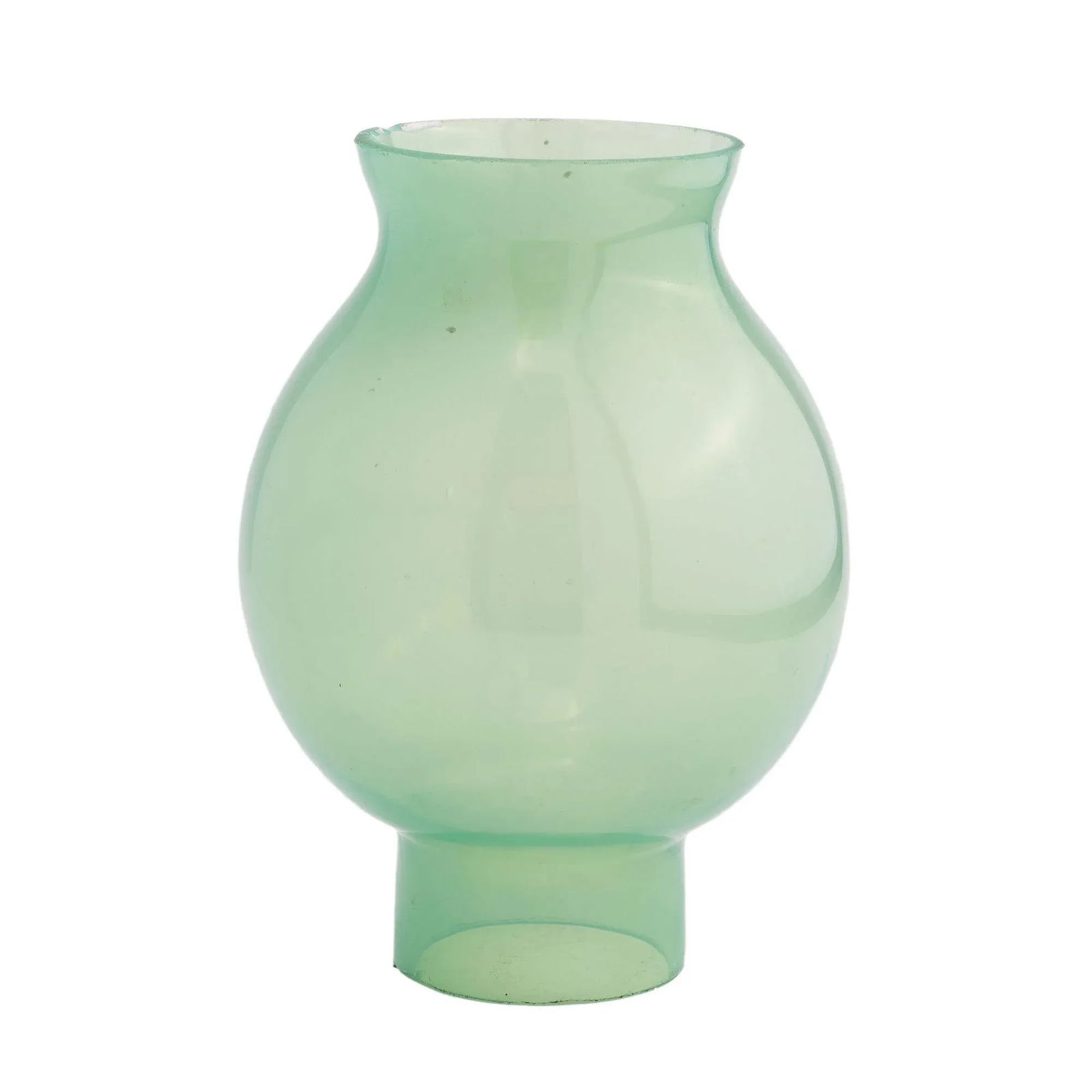 French Stamped Brass & Glass Spring Hurricane Lamp, 1875-1900 - 6