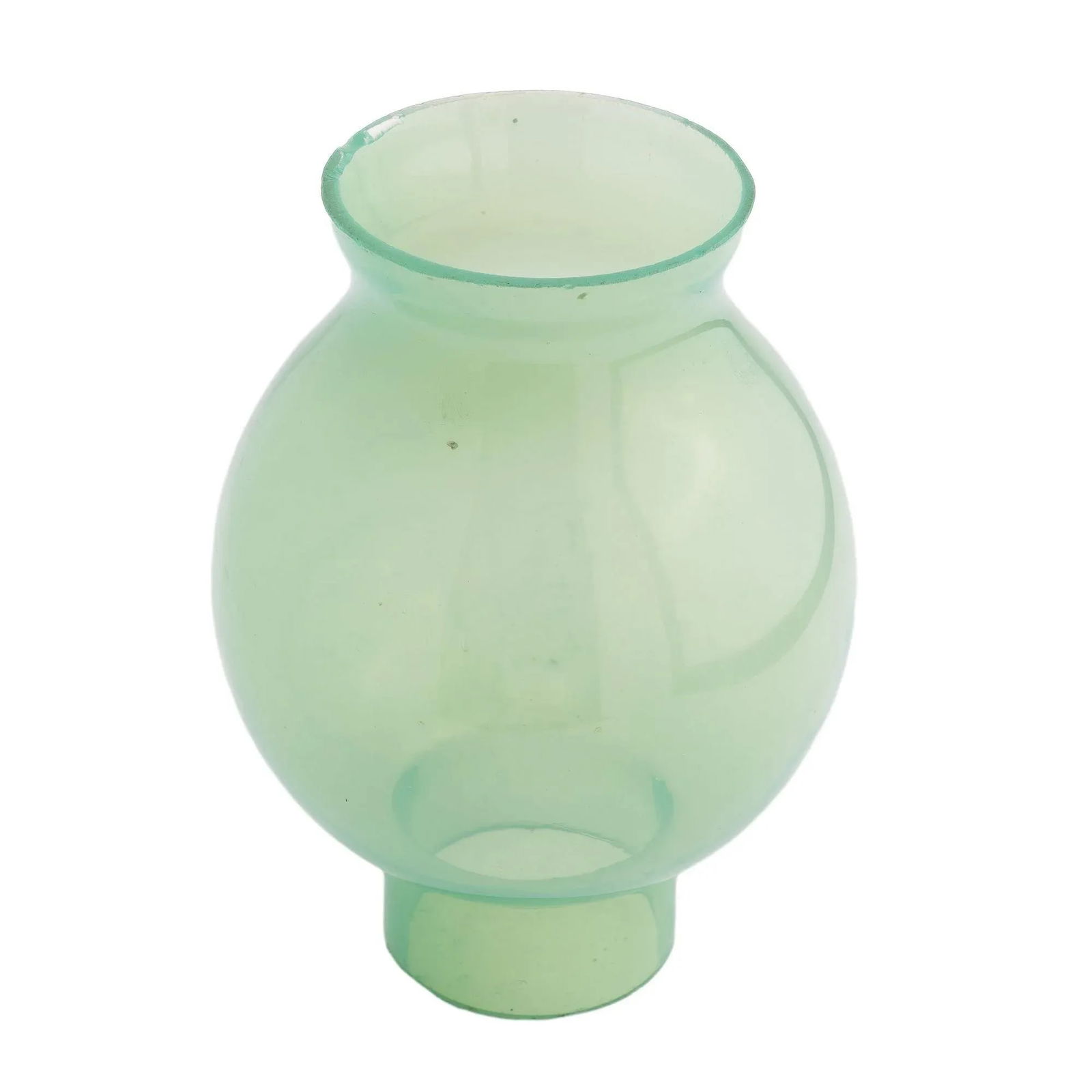 French Stamped Brass & Glass Spring Hurricane Lamp, 1875-1900 - 7