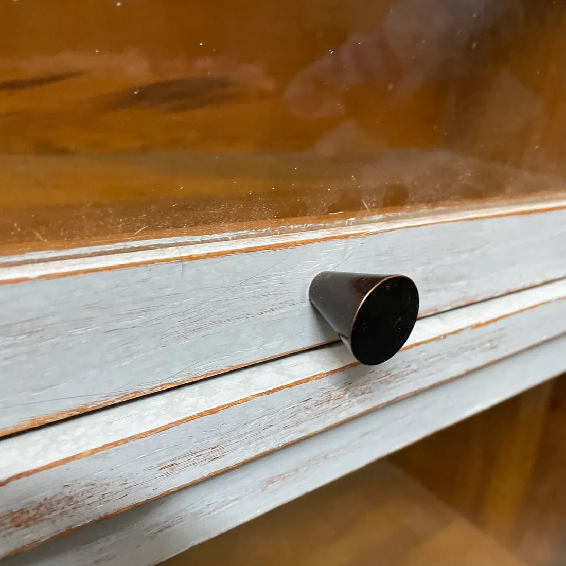 Early 20th Century Globe Wernicke Blue Barrister Bookcase- 5 Pieces - 5