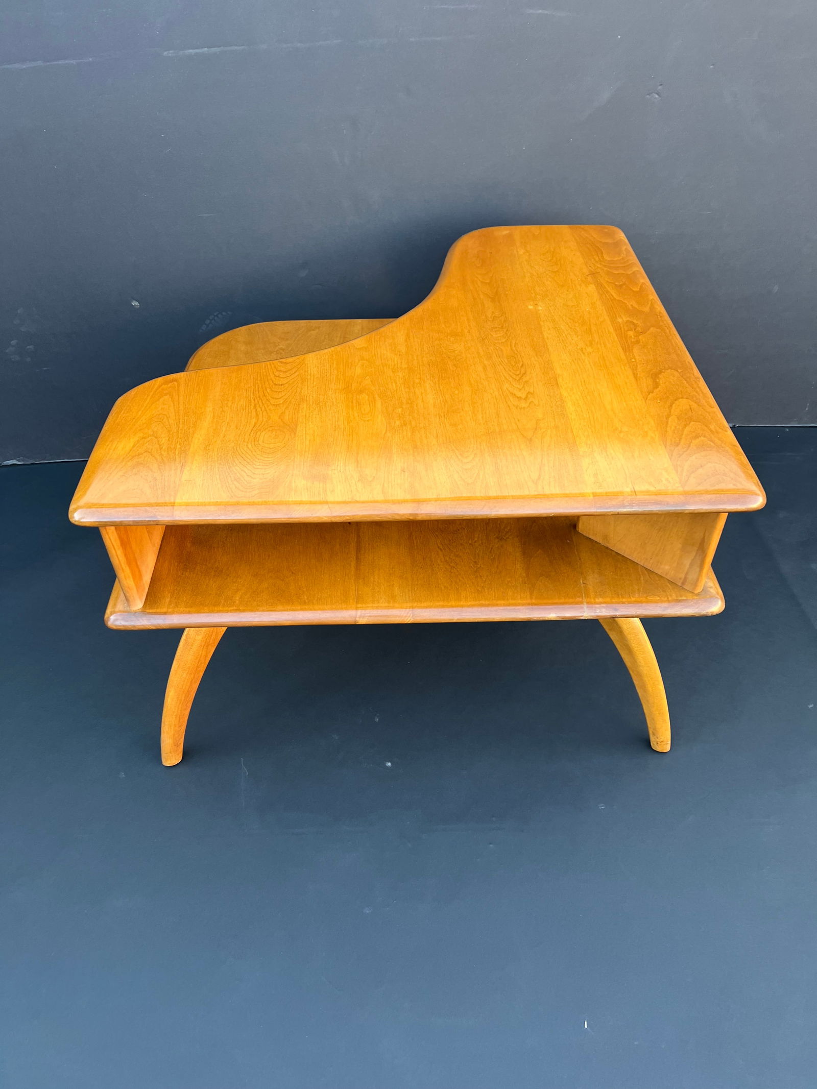 1970s Vintage Heywood Wakefield Side/Corner Table -Pair - 6