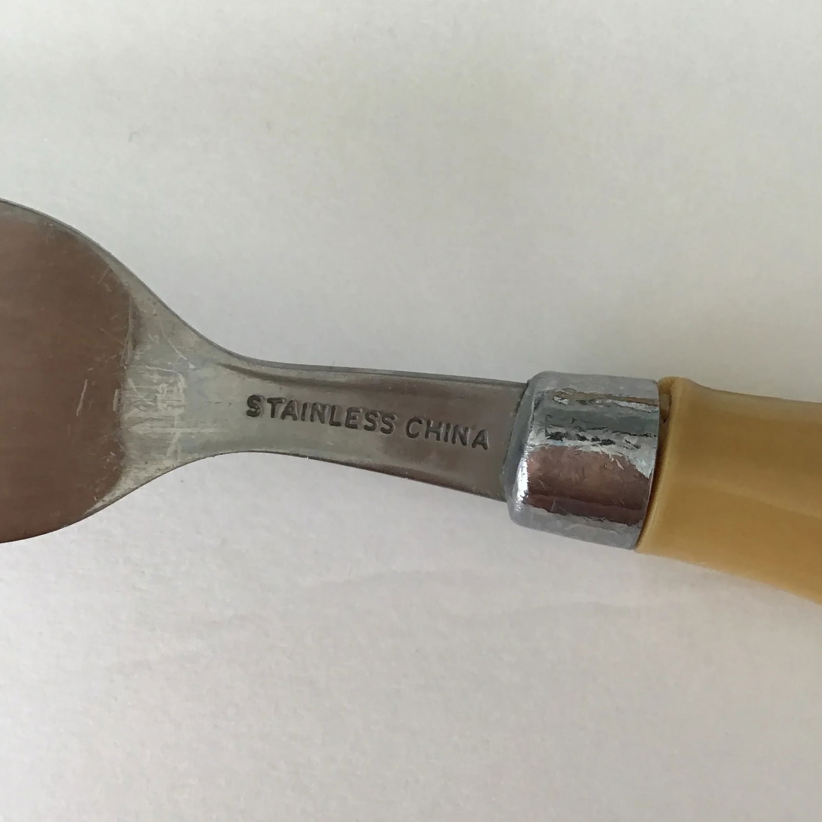 Bamboo Vintage Tableware Bamboo Handle Stainless Flatware Set of 16 Pieces - 7