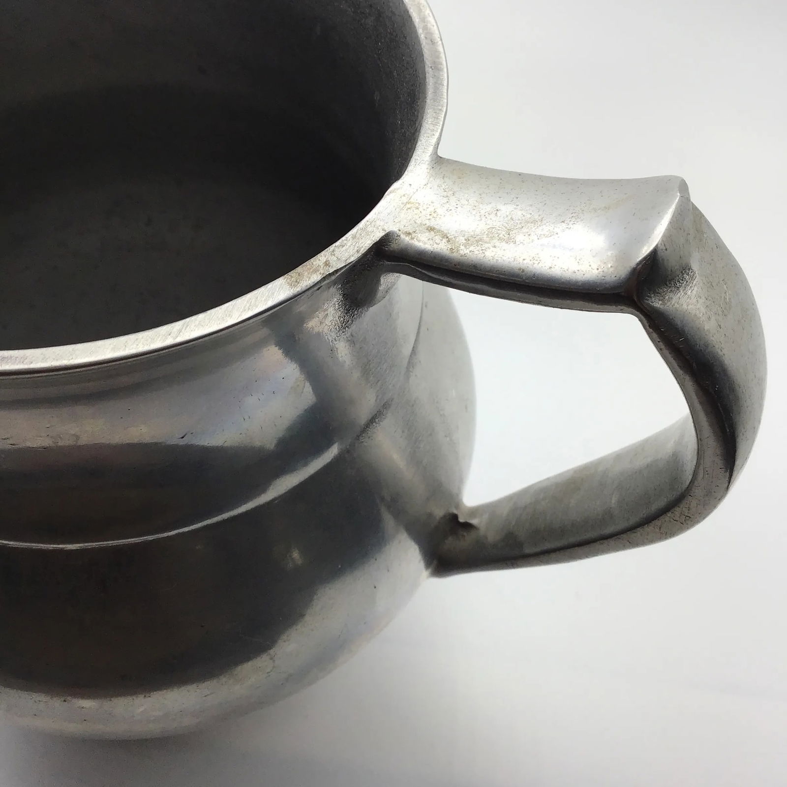 Wilton 1970s Vintage Pewter Pitcher Columbia Pa, Usa Pewter Water Plough English Tavern Pitcher - 6