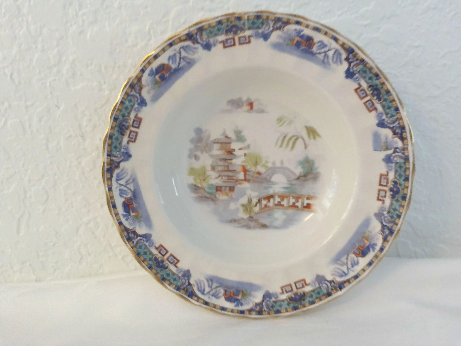 Mid-Century Chinese Porcelain Scenic Bowls, Set of 5 - 2