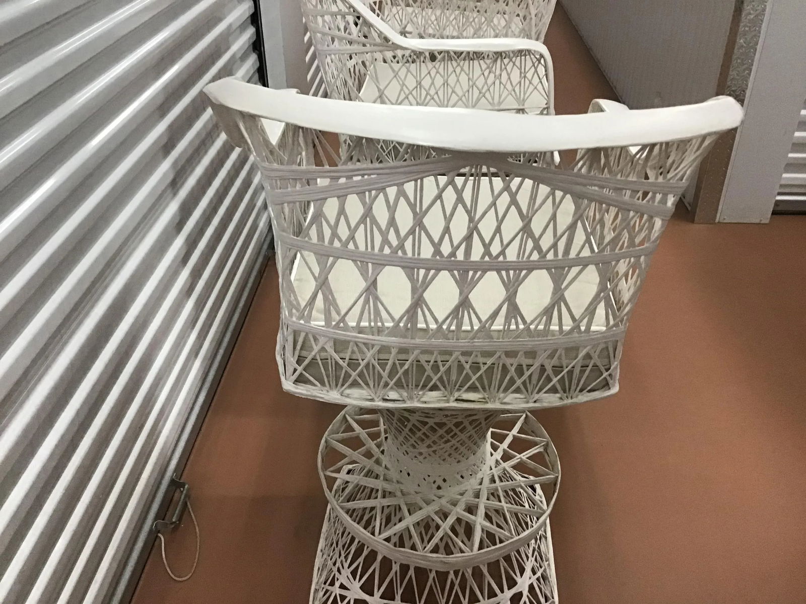 1960s Spun Fiberglass Bar Stools - Set of 2 - 4