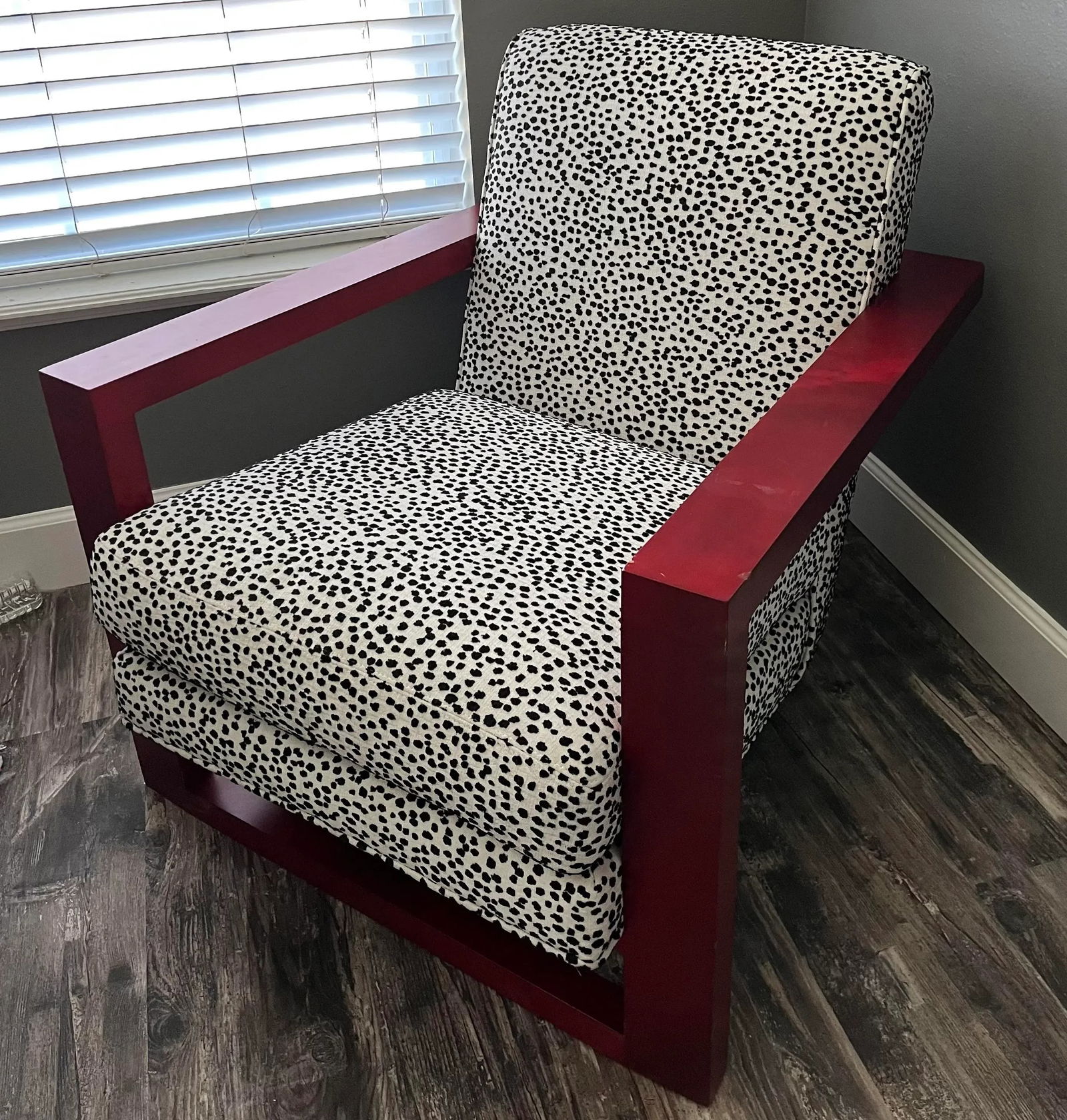 Thayer Coggin Roger Lounge Chair in Fireball - 3