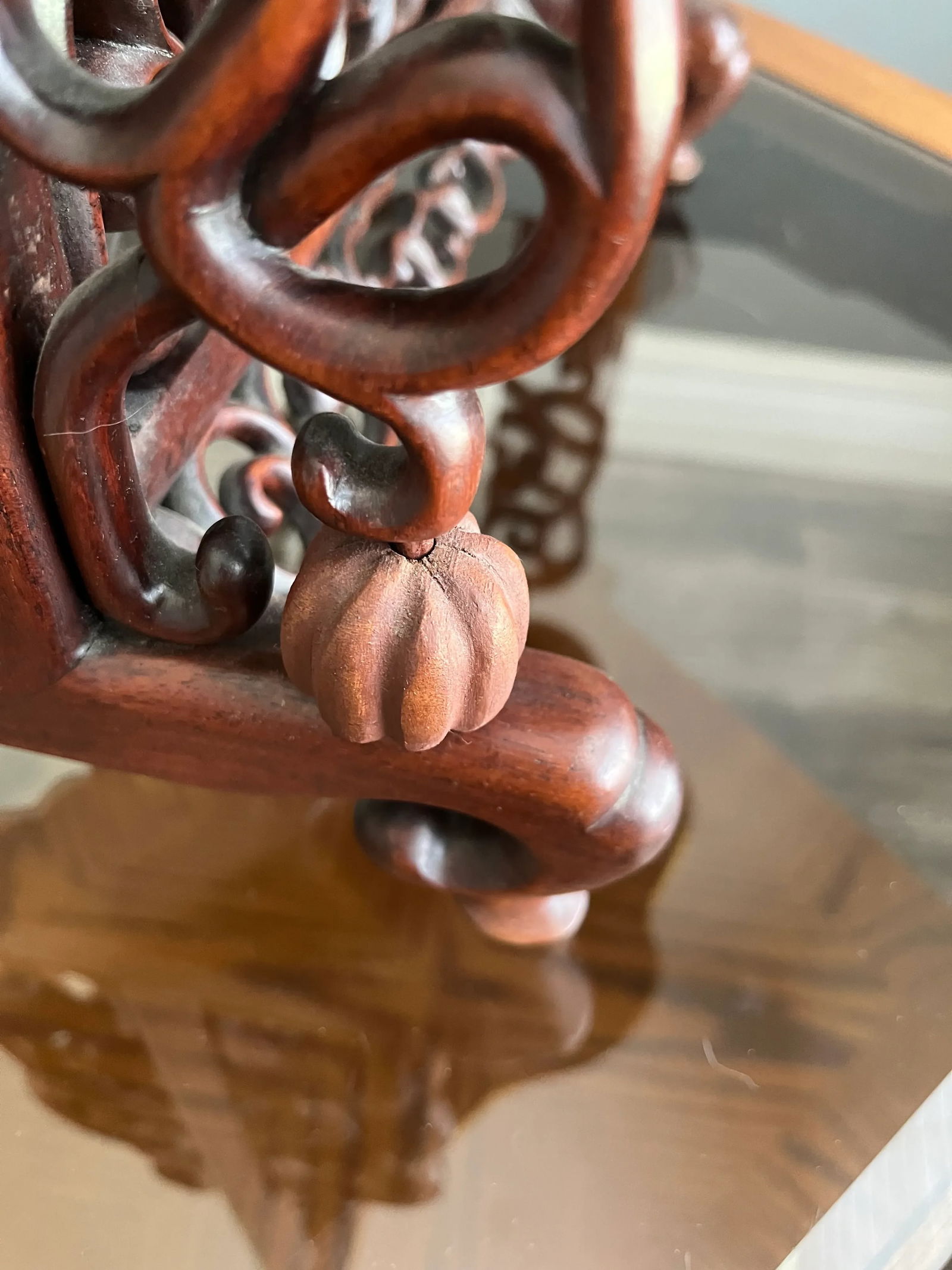 C 1900 Large Chinese Cloisonné Enamel Bell With Stand - 6
