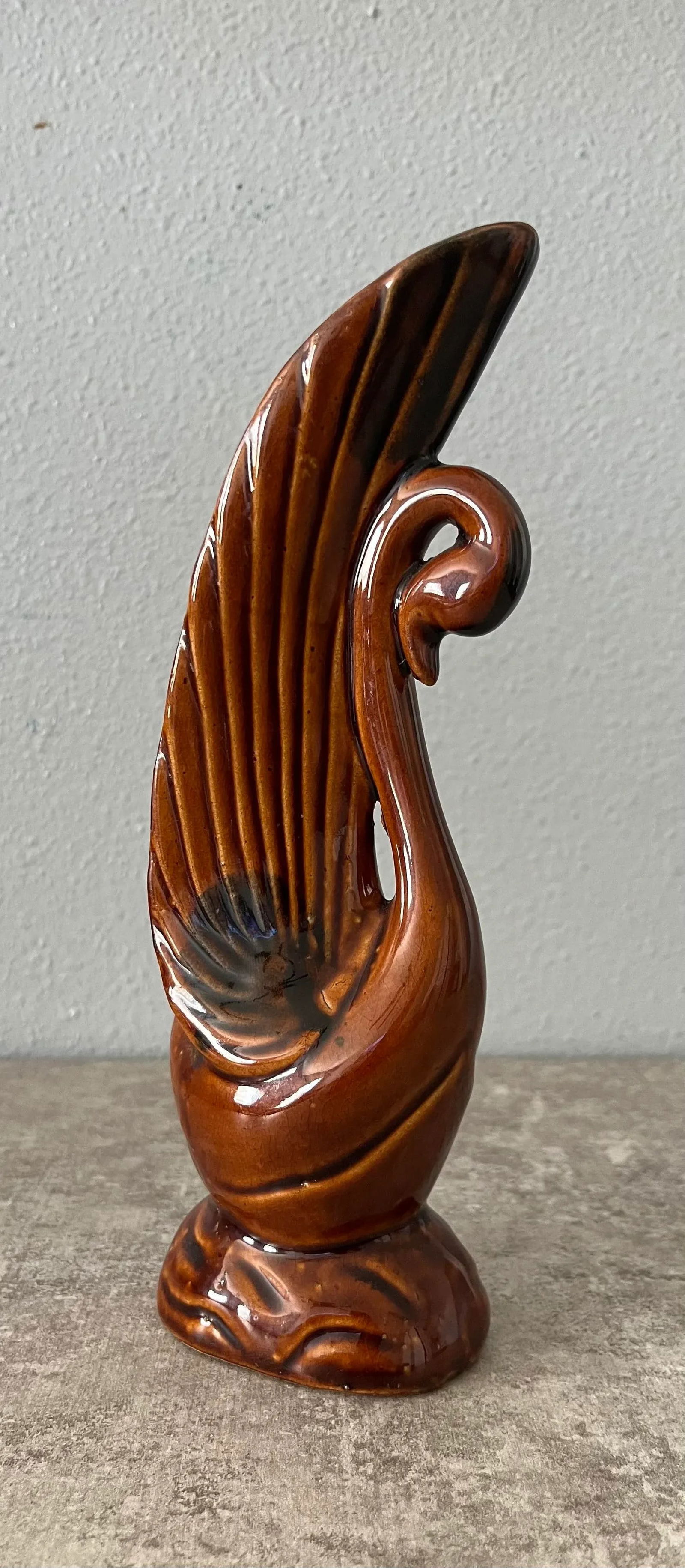 Mid Century Modern Porcelain Swan Figurine - 10