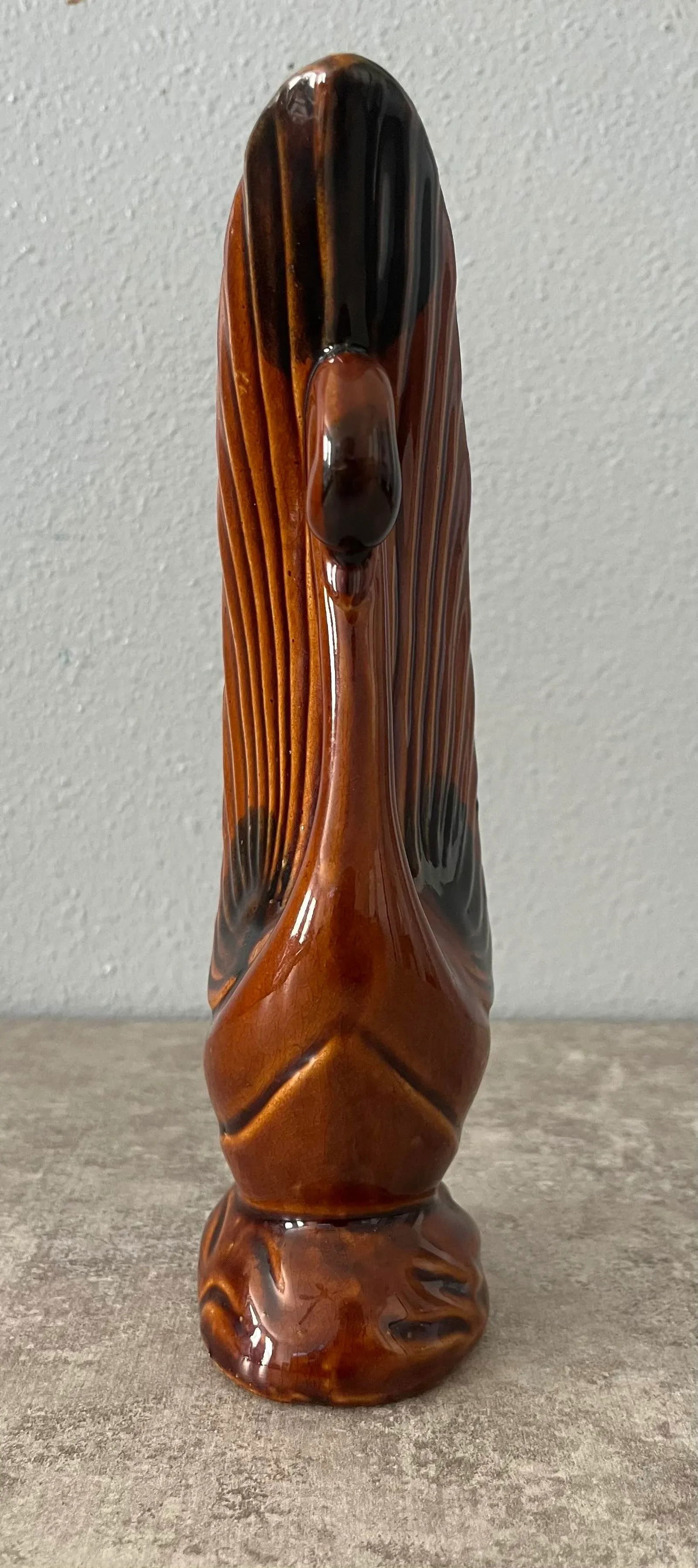 Mid Century Modern Porcelain Swan Figurine - 2