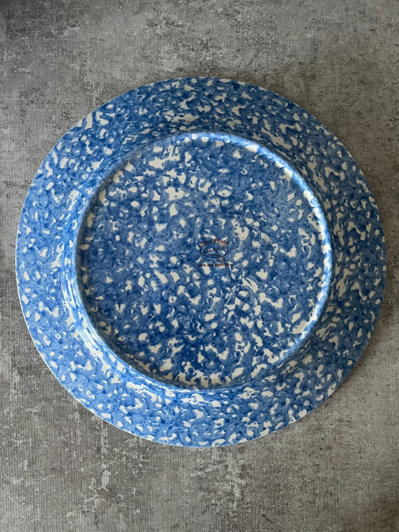 1970s Stangl Town and Country Serving Plate and Bowl Set- 2 Pieces - 4