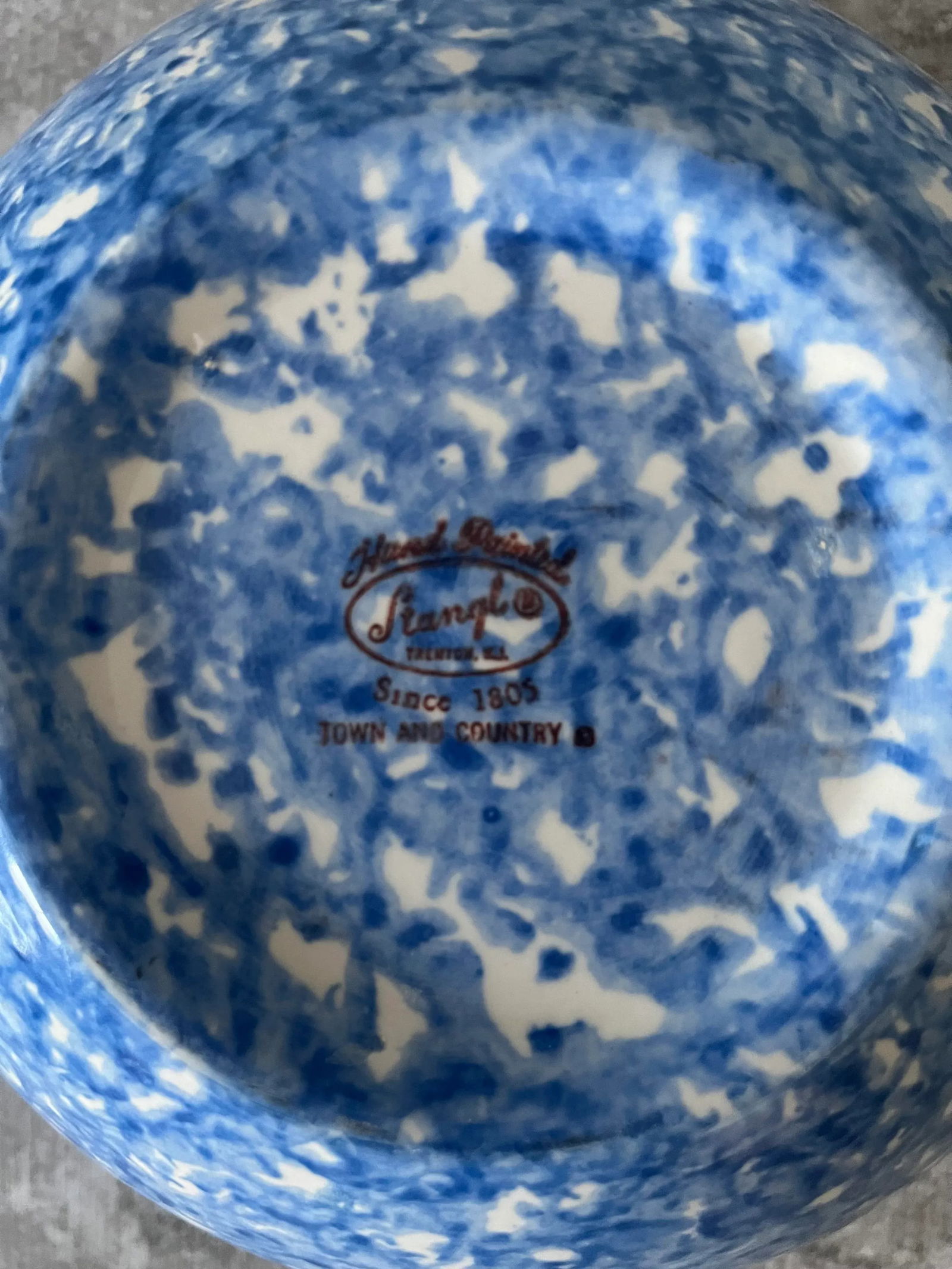 1970s Stangl Town and Country Serving Plate and Bowl Set- 2 Pieces - 7