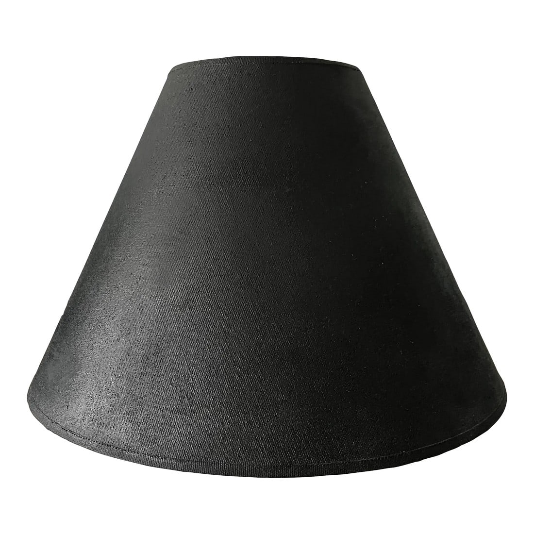 Large Mid Century Modern Textured Statement Black Lampshade: Large black textured lampshade will make a splash on whichever lamp you're looking to update! The black lampshade looks great paired with brass, silver, reds, really anything; but the best part is