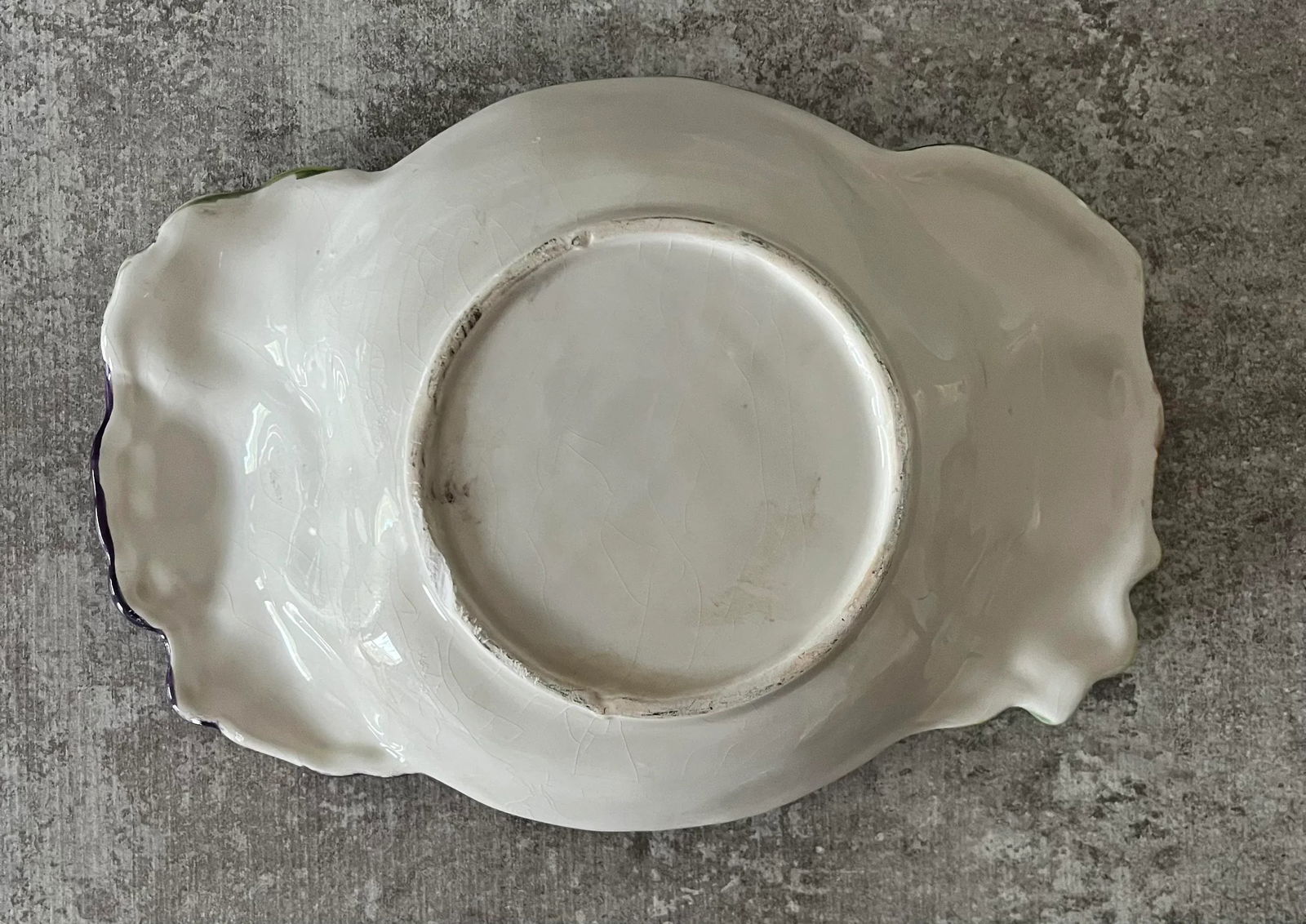 1980s Majolica Style Pottery Decorative Plate- Italy - 6