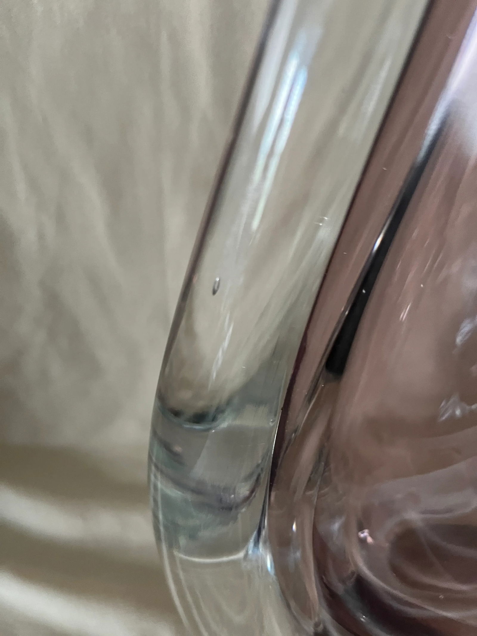 Large Global Views Fin Vase- Pink - 8