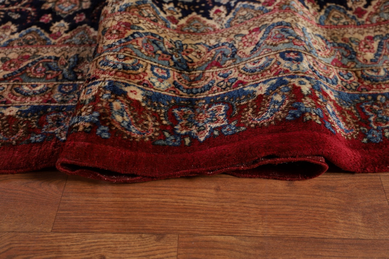 Pre-1900 Vegetable Dye Kerman Ravar Persian Large Rug 14x19 - 14